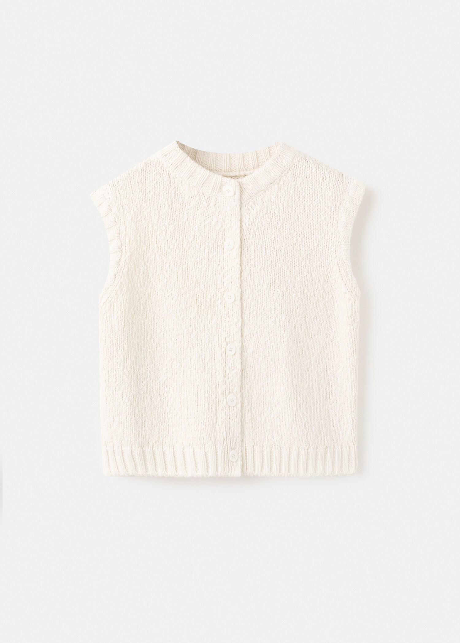 Gilet maille boutons - Article sans modèle