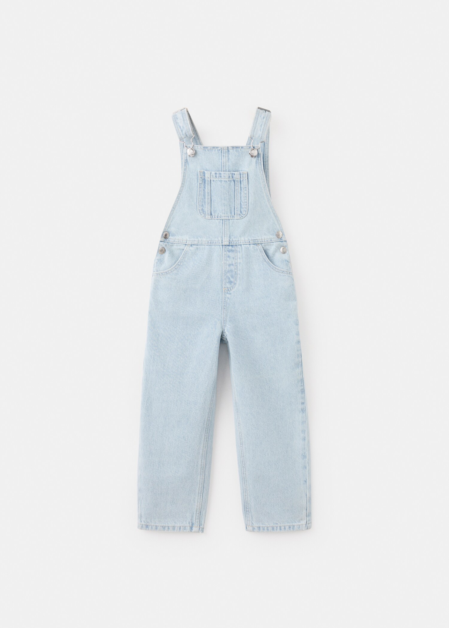 Long denim dungarees - Article without model