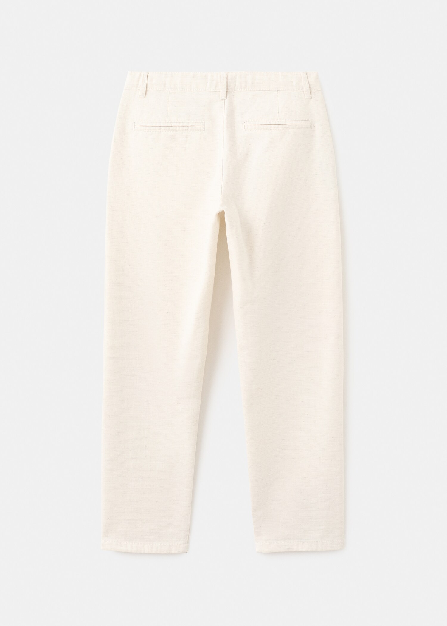 Pantalon droit coton - Verso de l’article