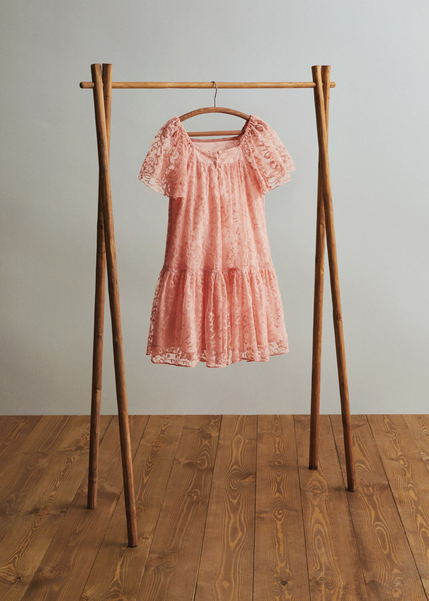 Robe tulle broderie florale - Détail de l'article 2