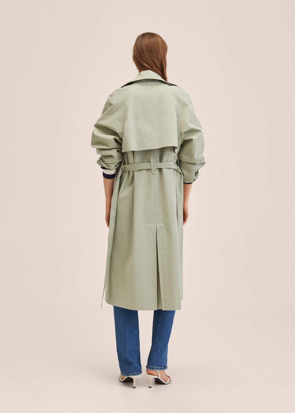Oversize water-repellent trench coat - Women | MANGO China Oversize water-repellent trench coat - Women | MANGO China