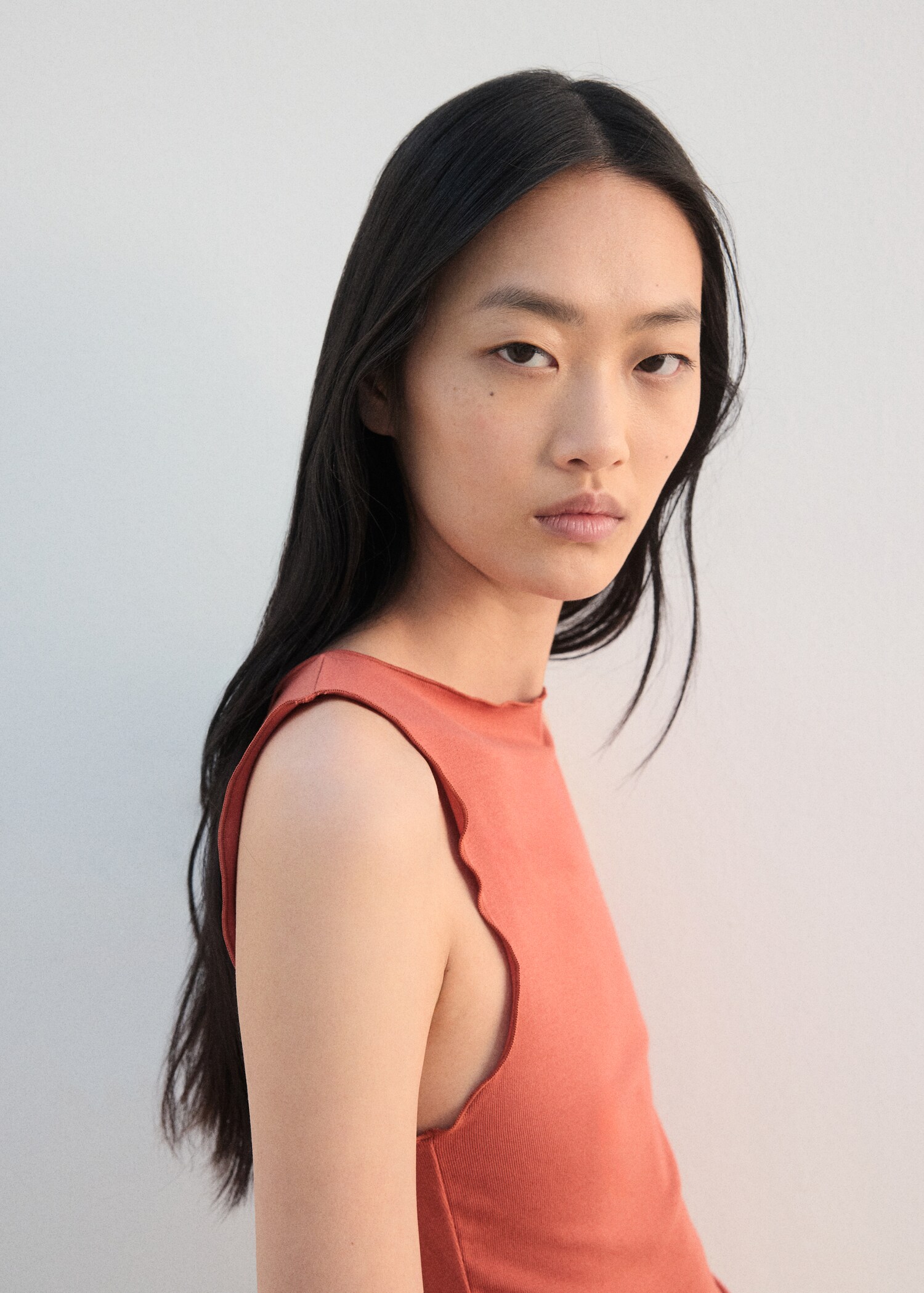 Scalloped hem top - Details of the article 1