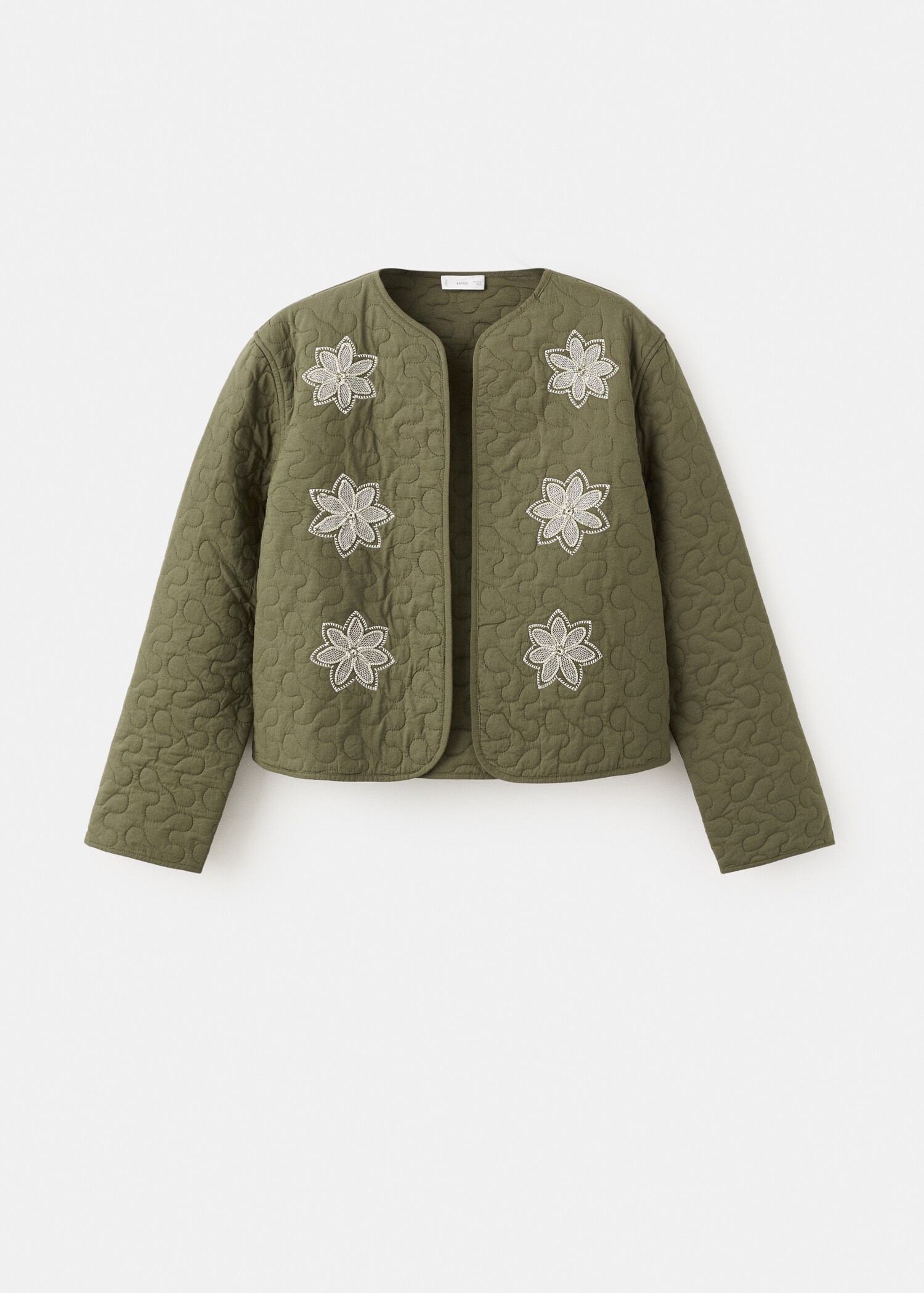 Veste matelassée brodée - Article sans modèle