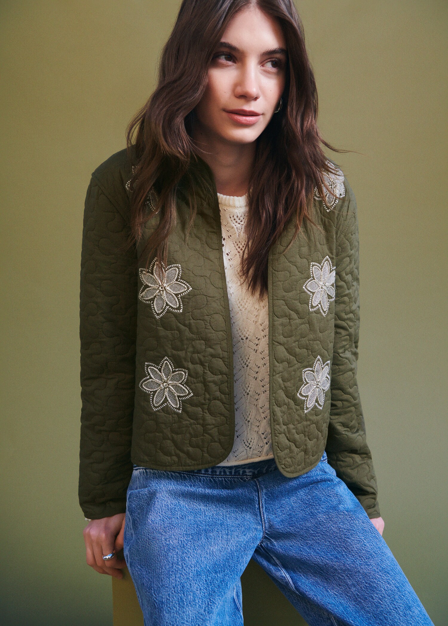 Veste matelassée brodée - Détail de l'article 5