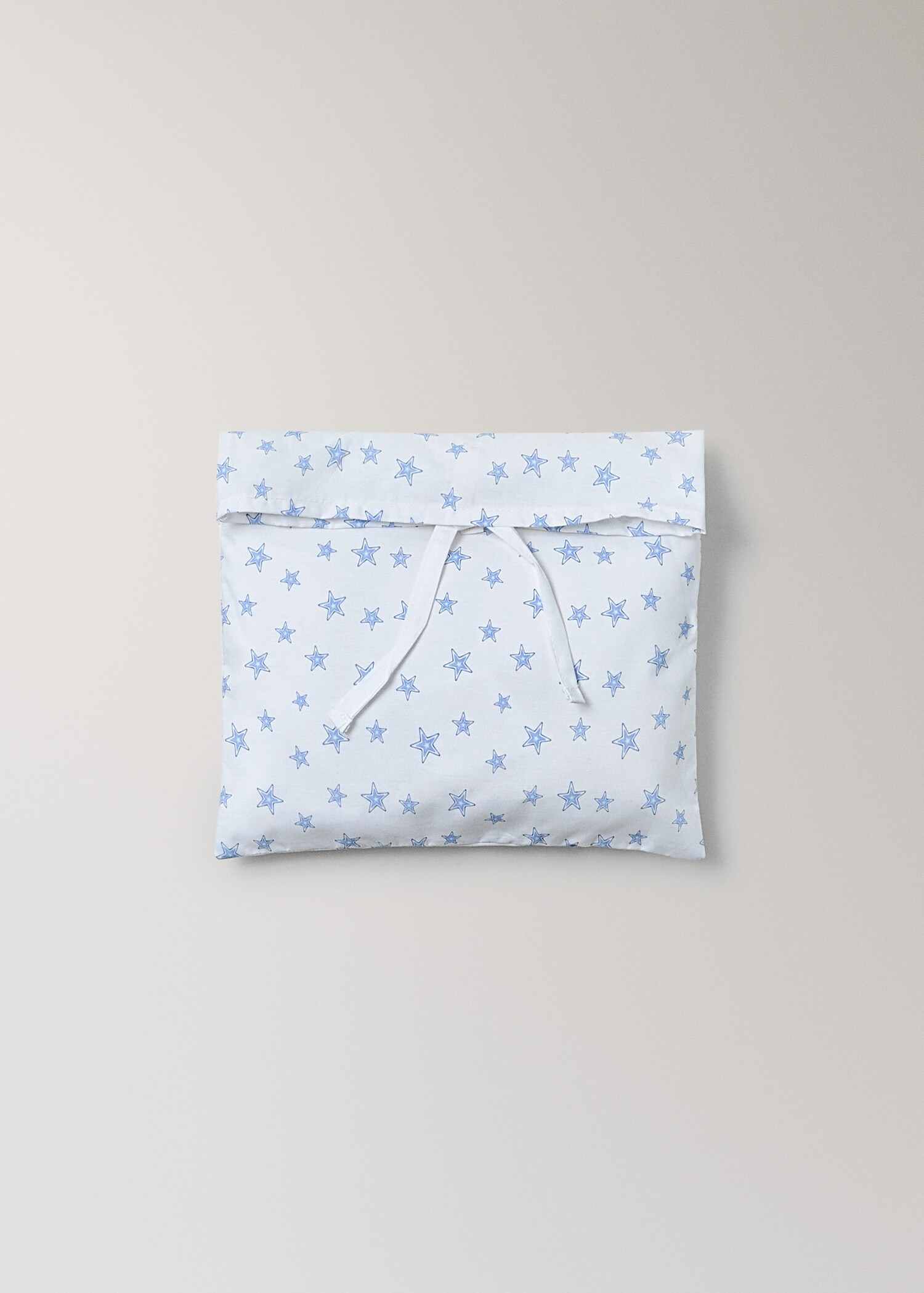 Cotton percale stars cot fitted sheet and pillow set - Details of the article 2