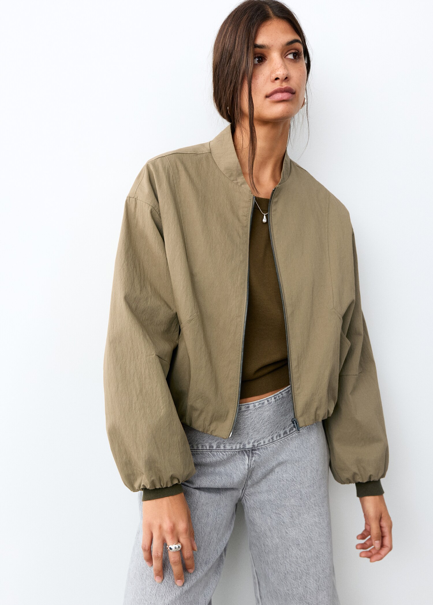 Bomber jacket - Medium plane