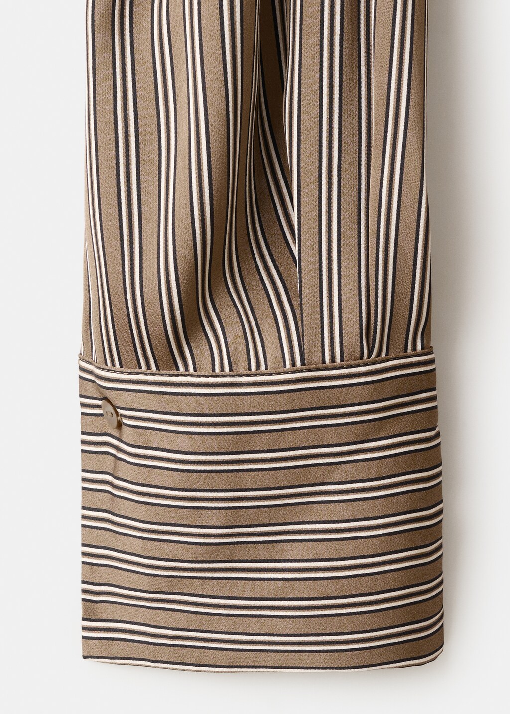 Satin striped shirt - image 4