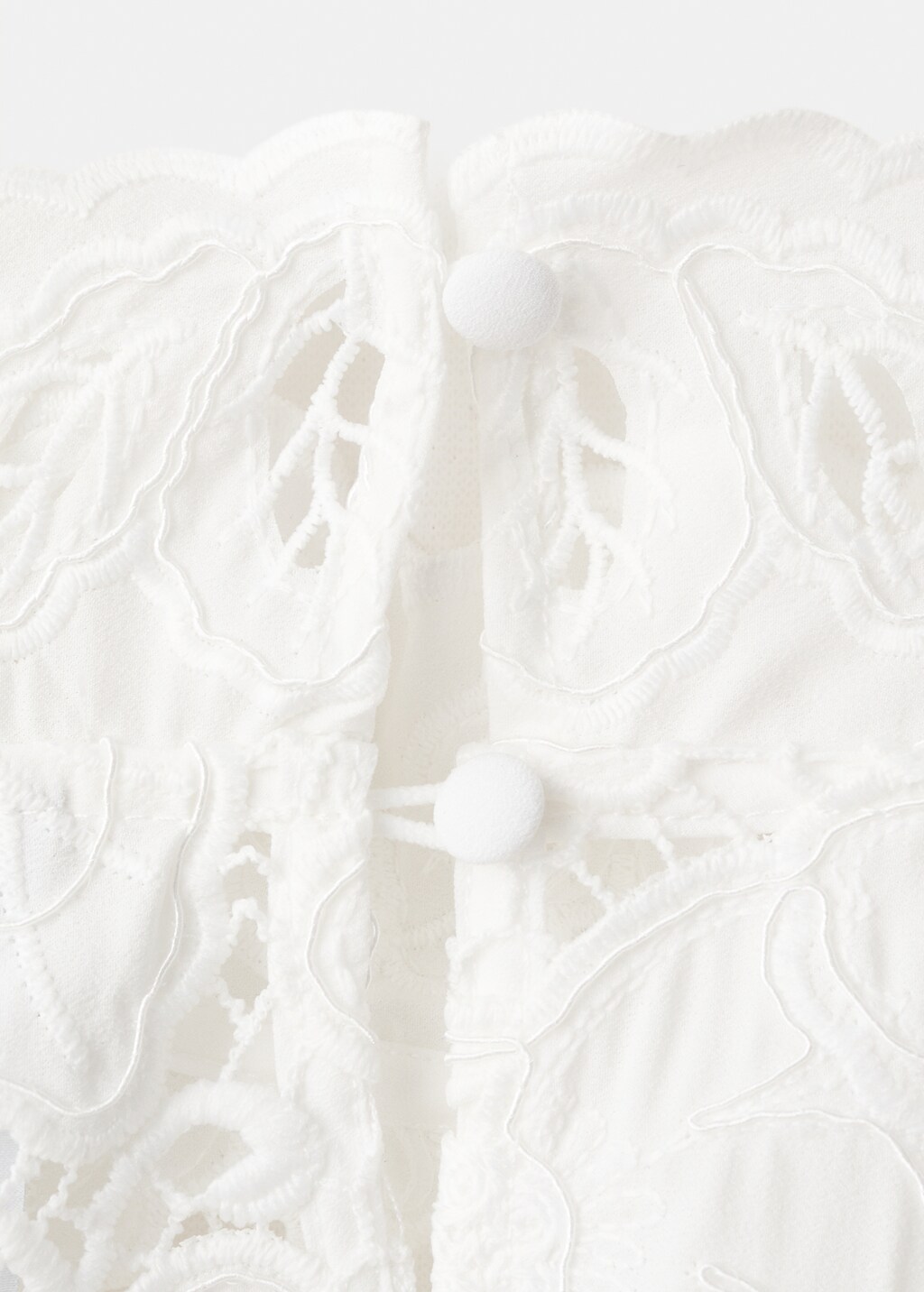 Floral embroidery blouse - image 5