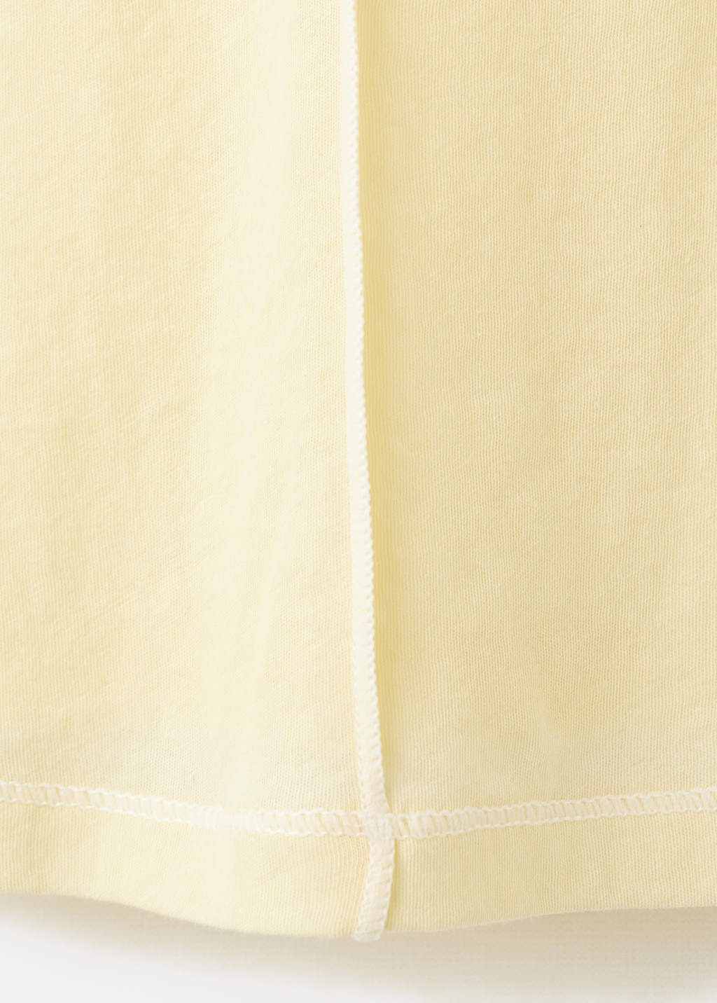 Cotton T-shirt with seams - image 5