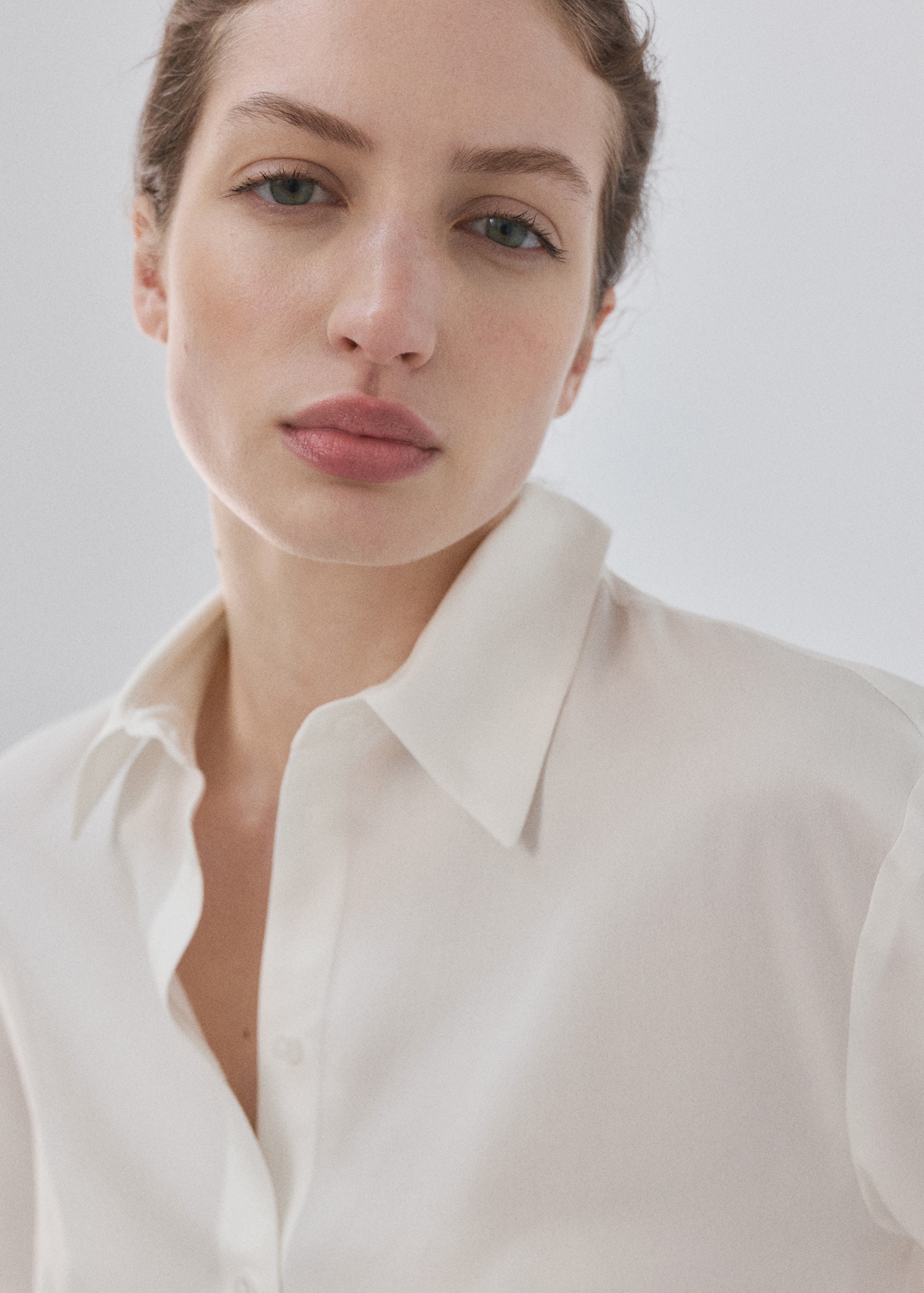 Recht overhemd van lyocell - Detail van het artikel 1