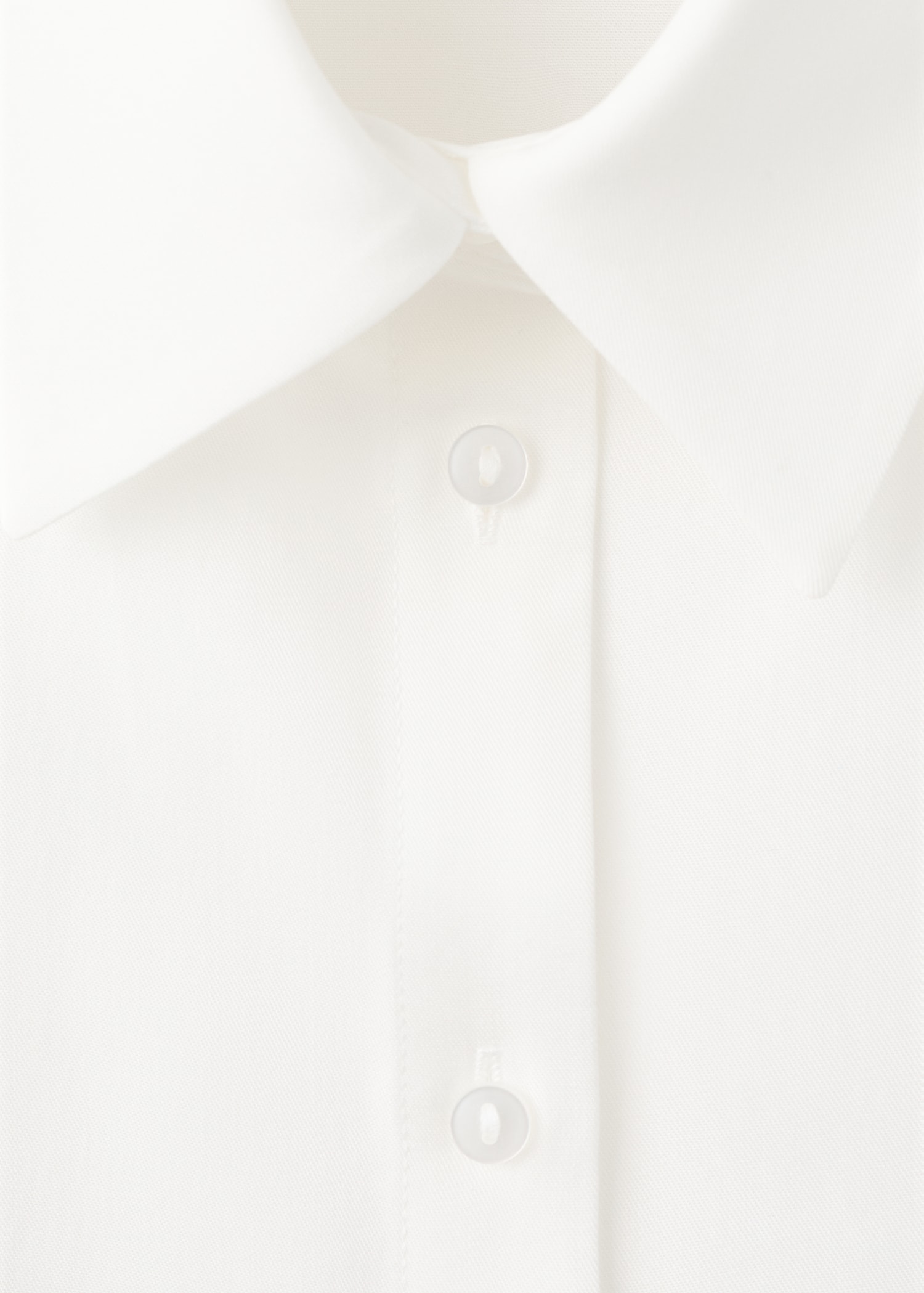 Recht overhemd van lyocell - Detail van het artikel 8
