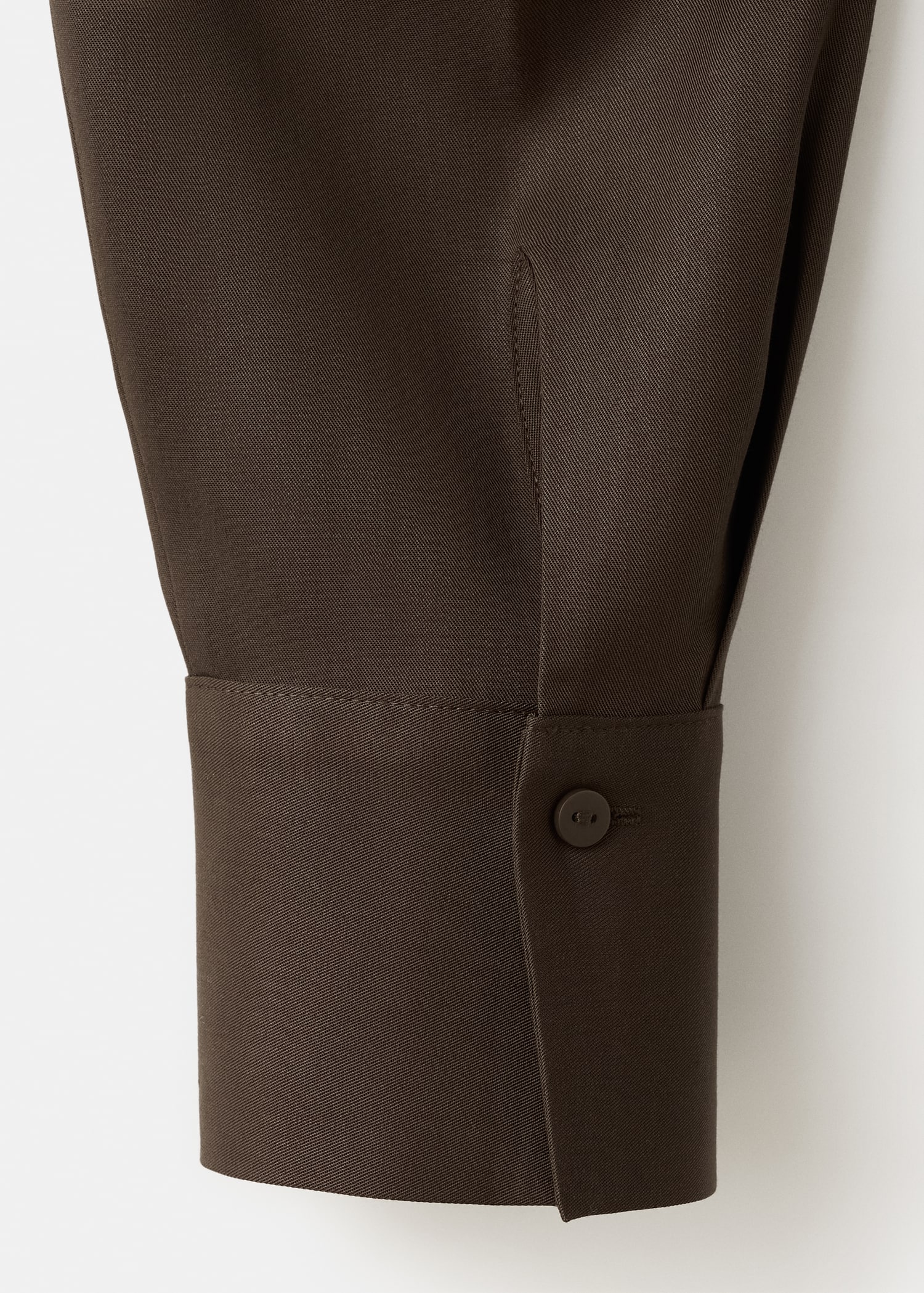 Recht overhemd van lyocell - Detail van het artikel 0