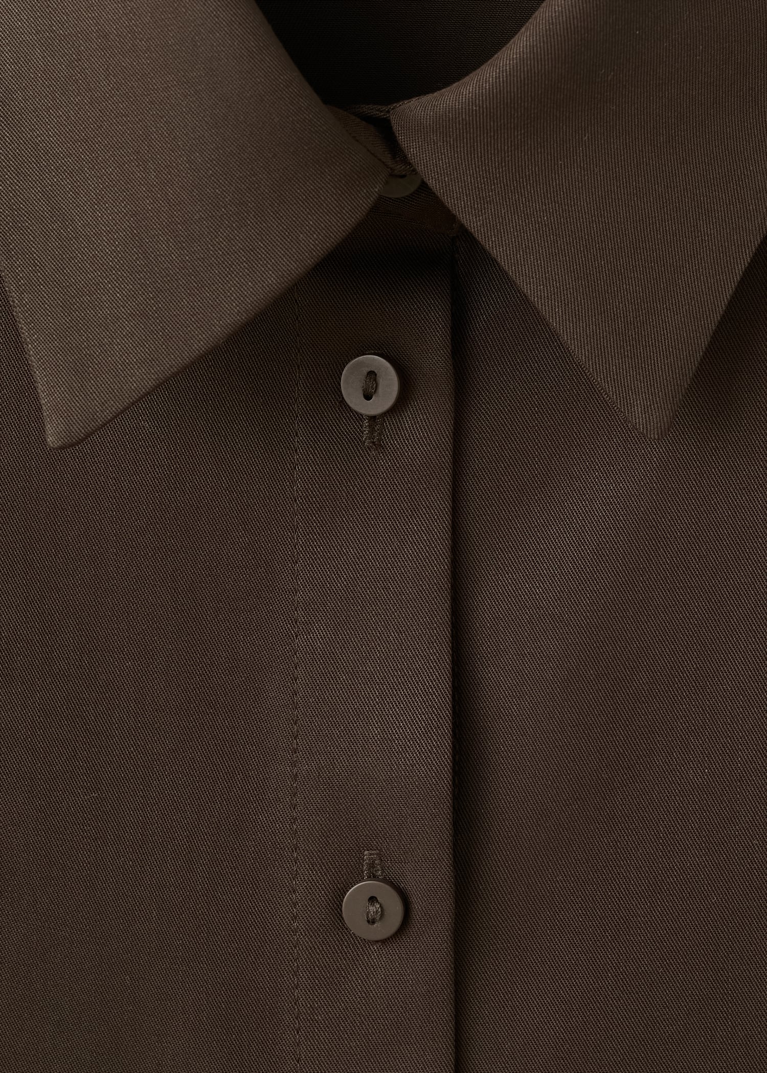 Recht overhemd van lyocell - Detail van het artikel 8