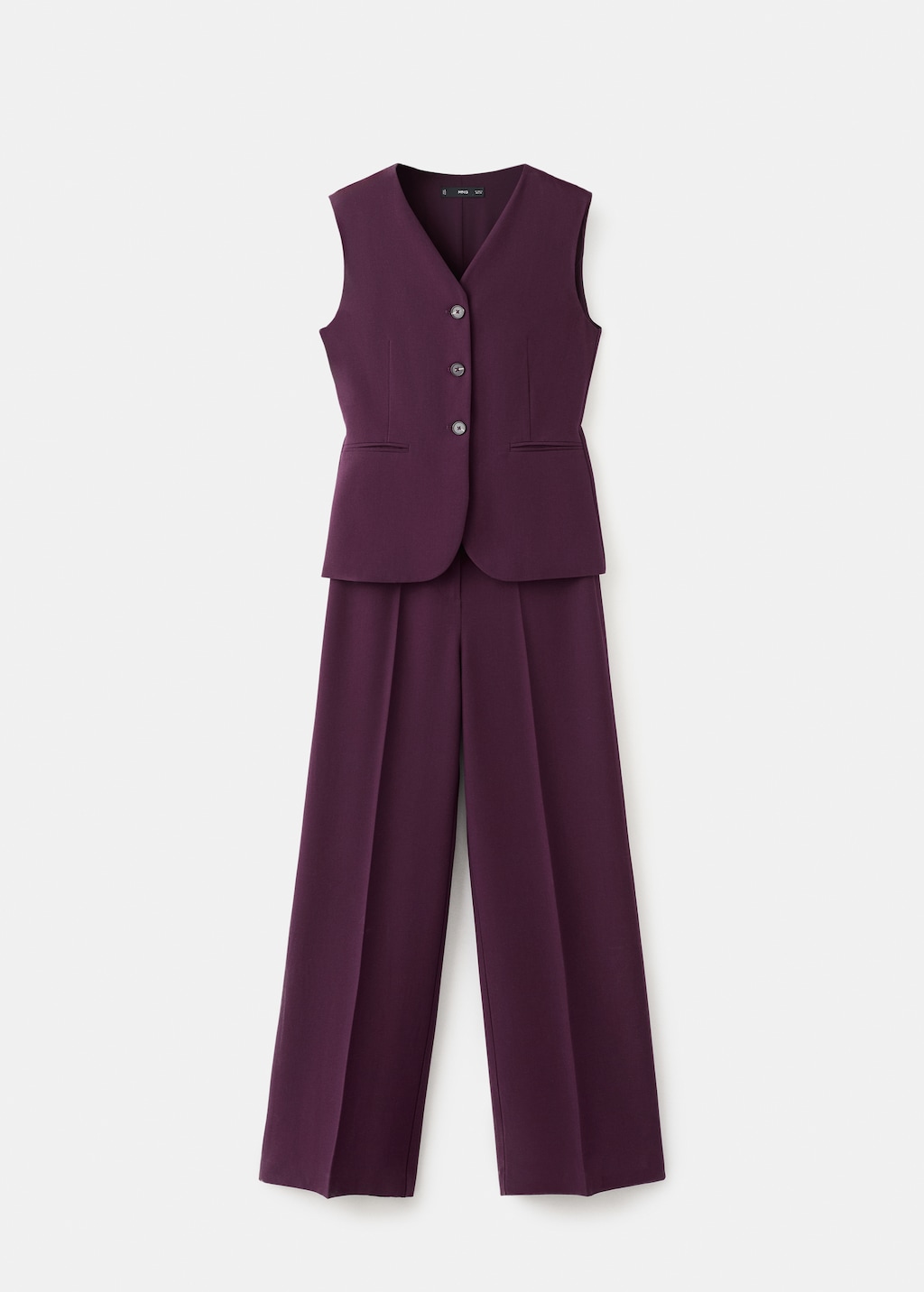Long suit-style jumpsuit - image 2