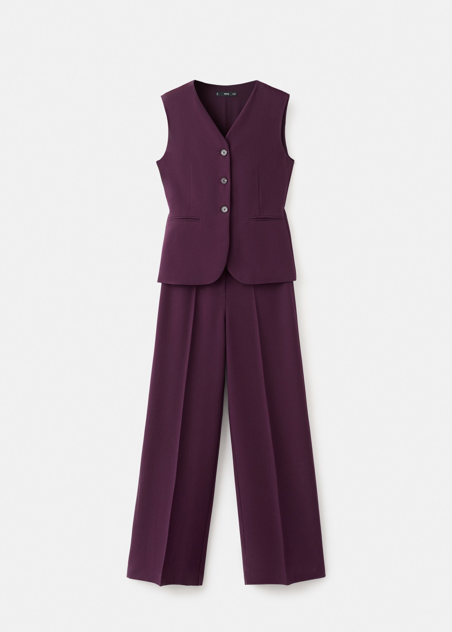 Long suit-style jumpsuit - Article without model