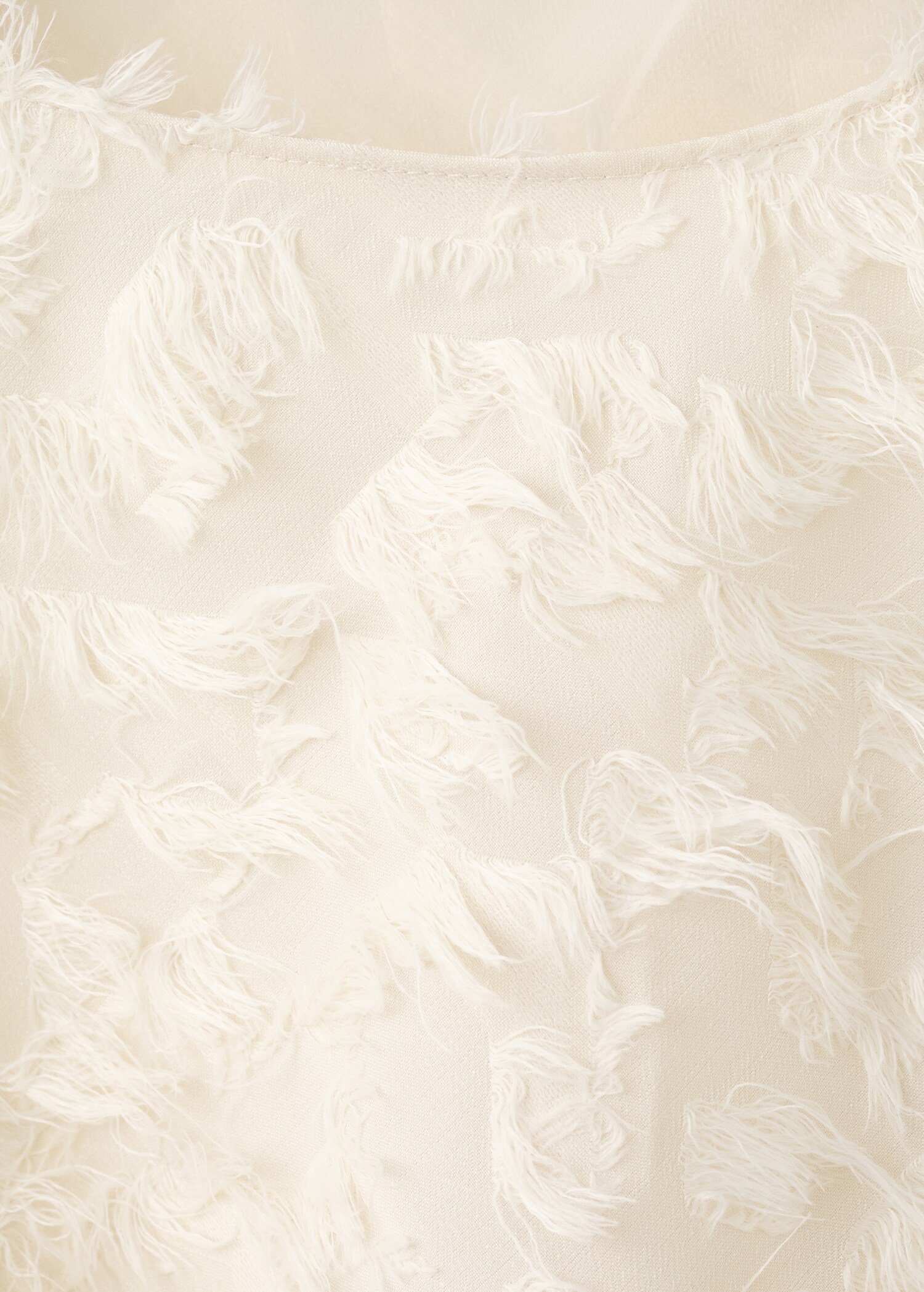 توب غير متماثل ريش - تفاصيل المنتج 0