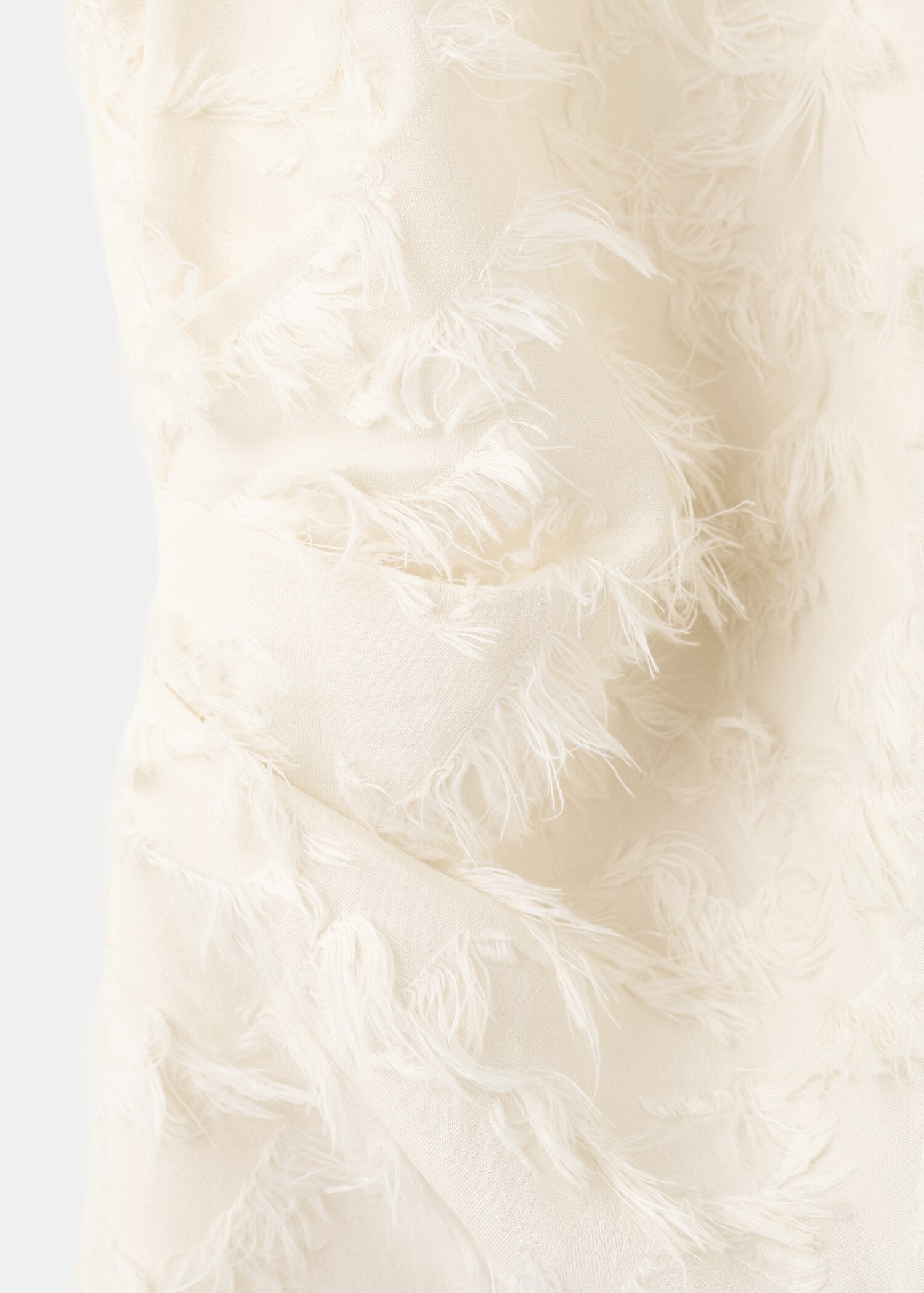 توب غير متماثل ريش - تفاصيل المنتج 8