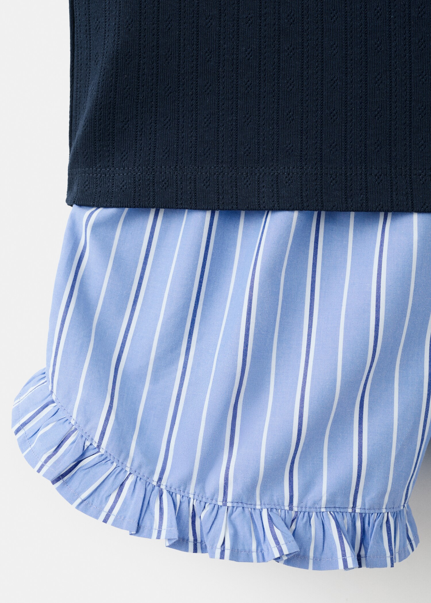 Short cotton pyjamas - Details of the article 8