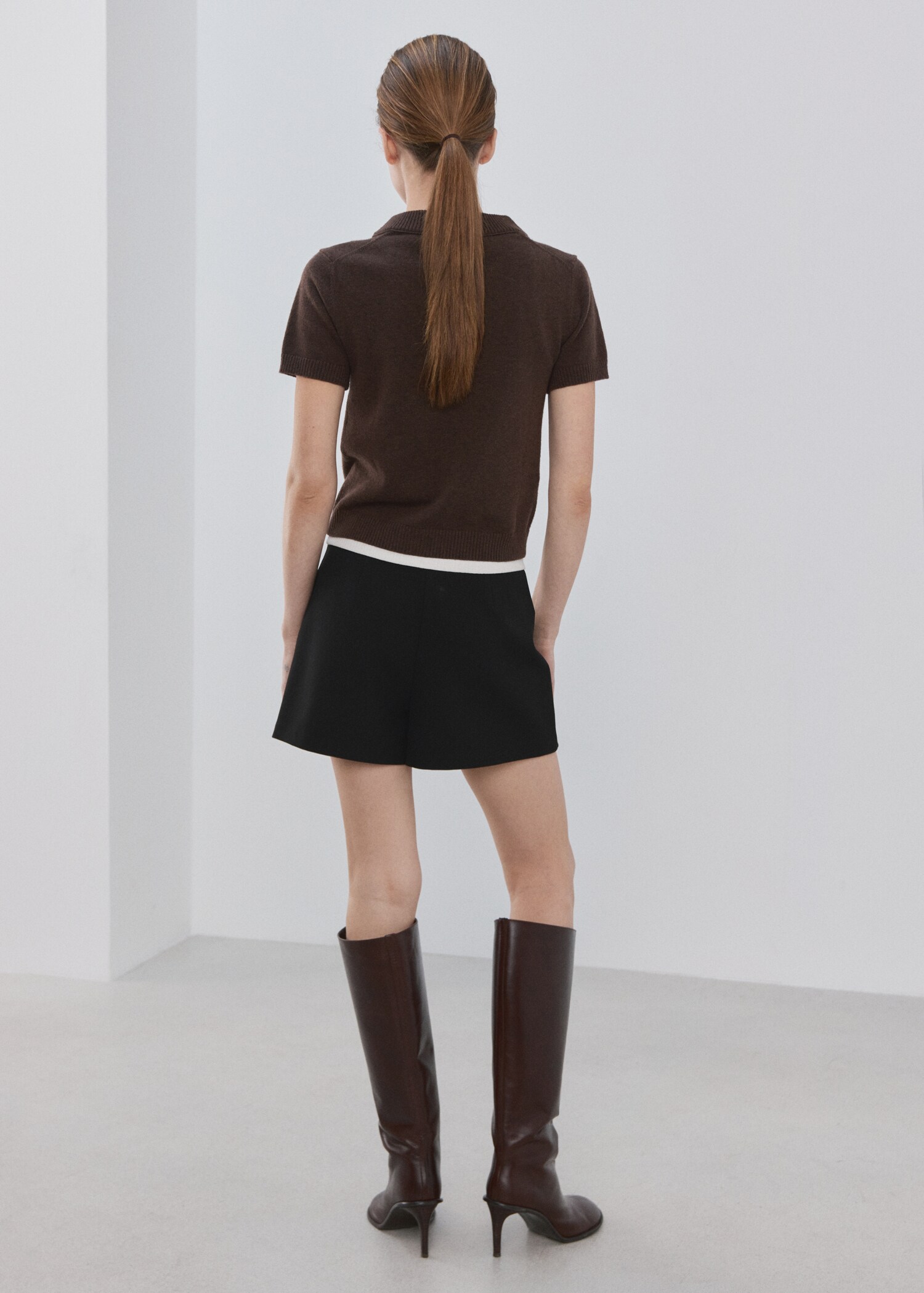 Wrapped skort - Reverse of the article