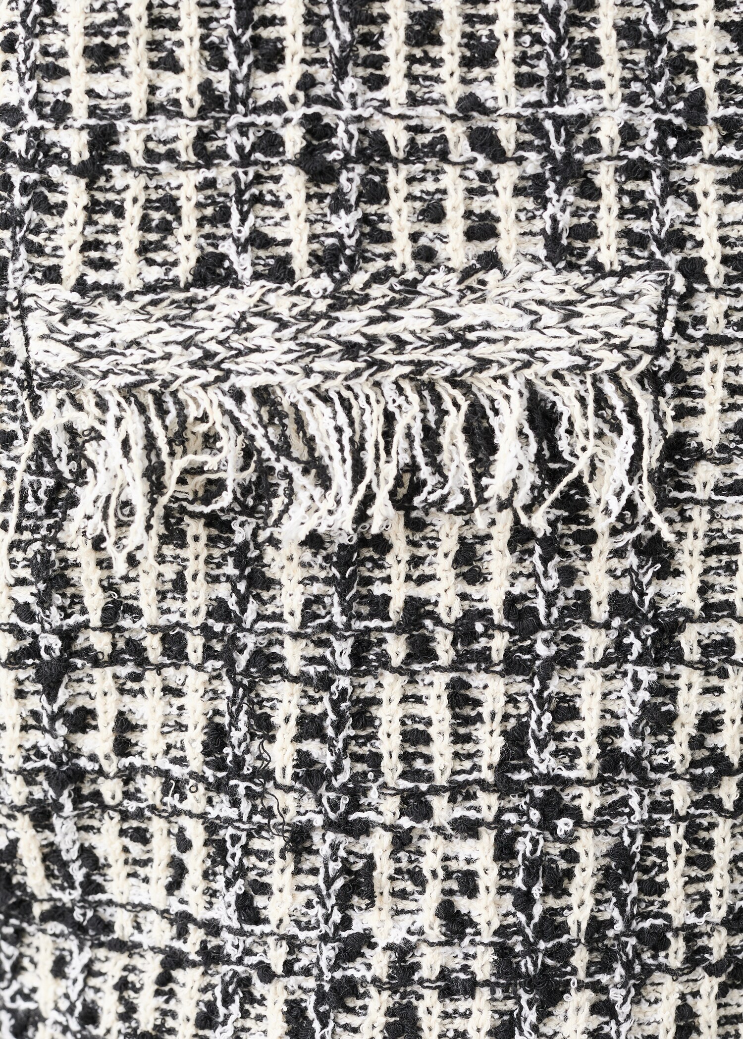 Oversized tweed jacket - Details of the article 0