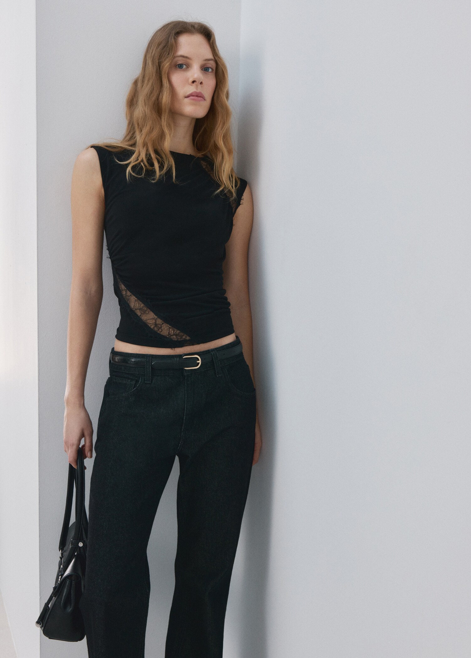 Top ajusté à fronces - Plan moyen