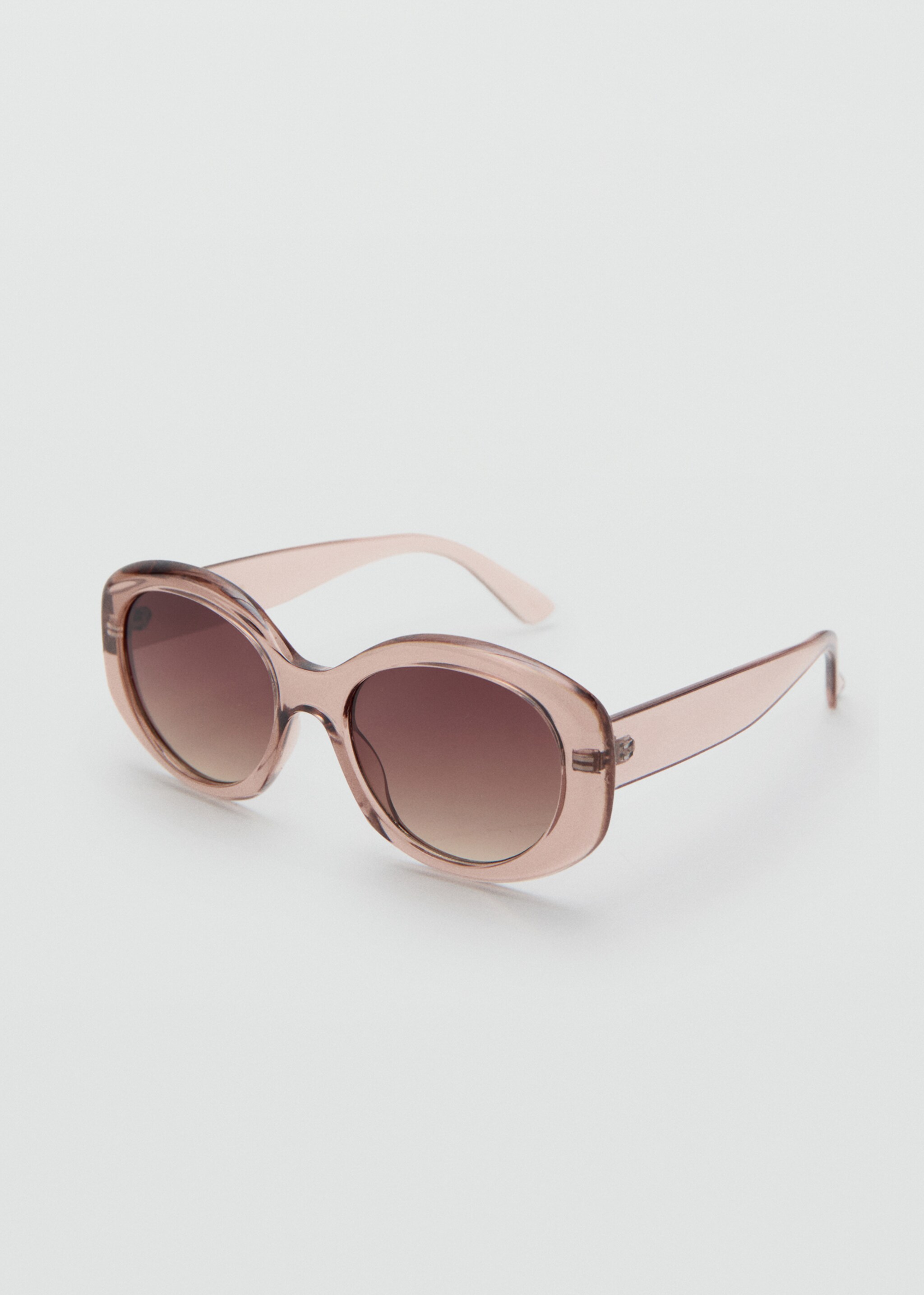 Squared frame sunglasses - Medium plane, Peach. Ref: 27094404-00.