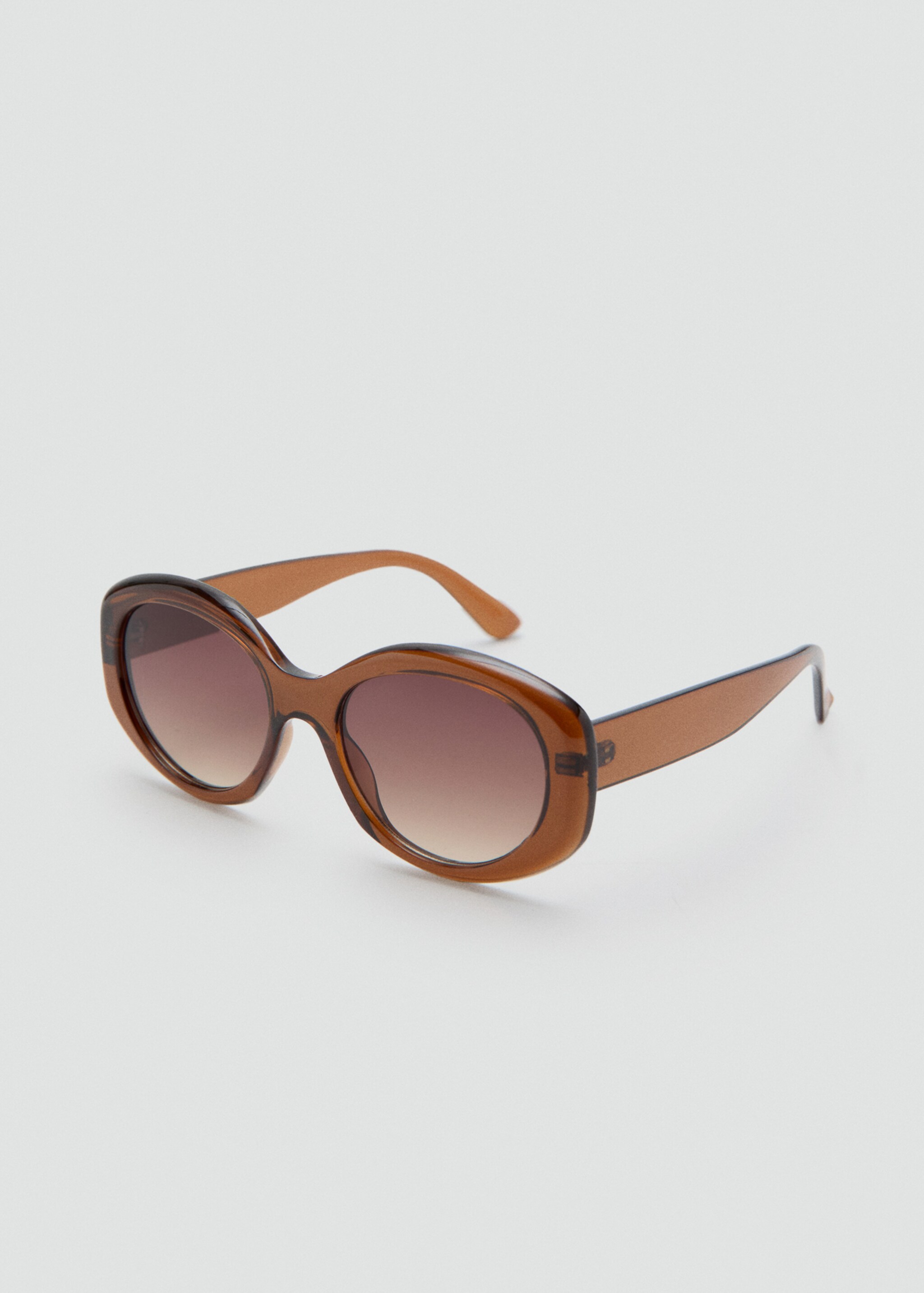 Squared frame sunglasses - Medium plane, Brown. Ref: 27094404-00.
