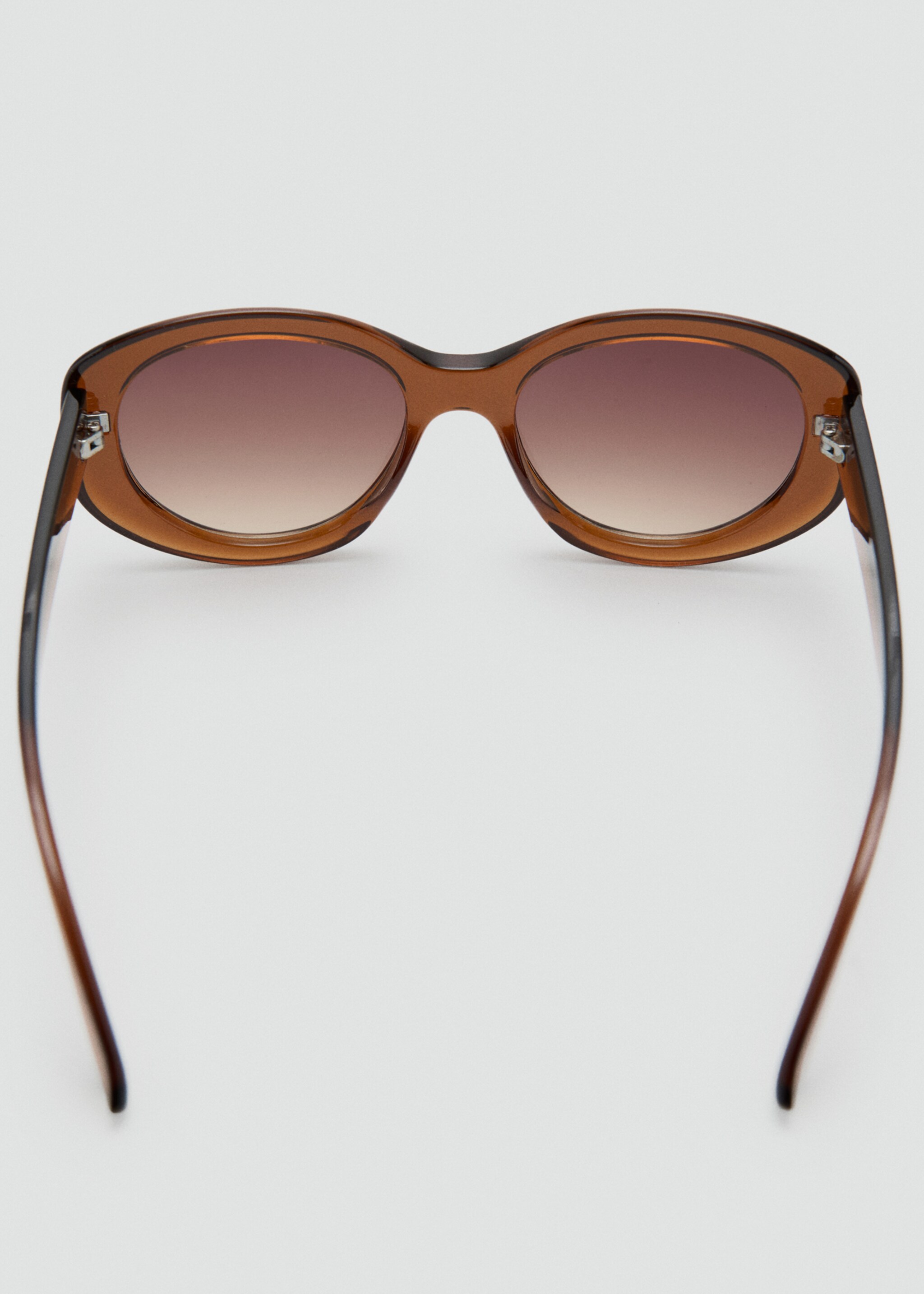 Squared frame sunglasses - Details of the article 1, Brown. Ref: 27094404-00.