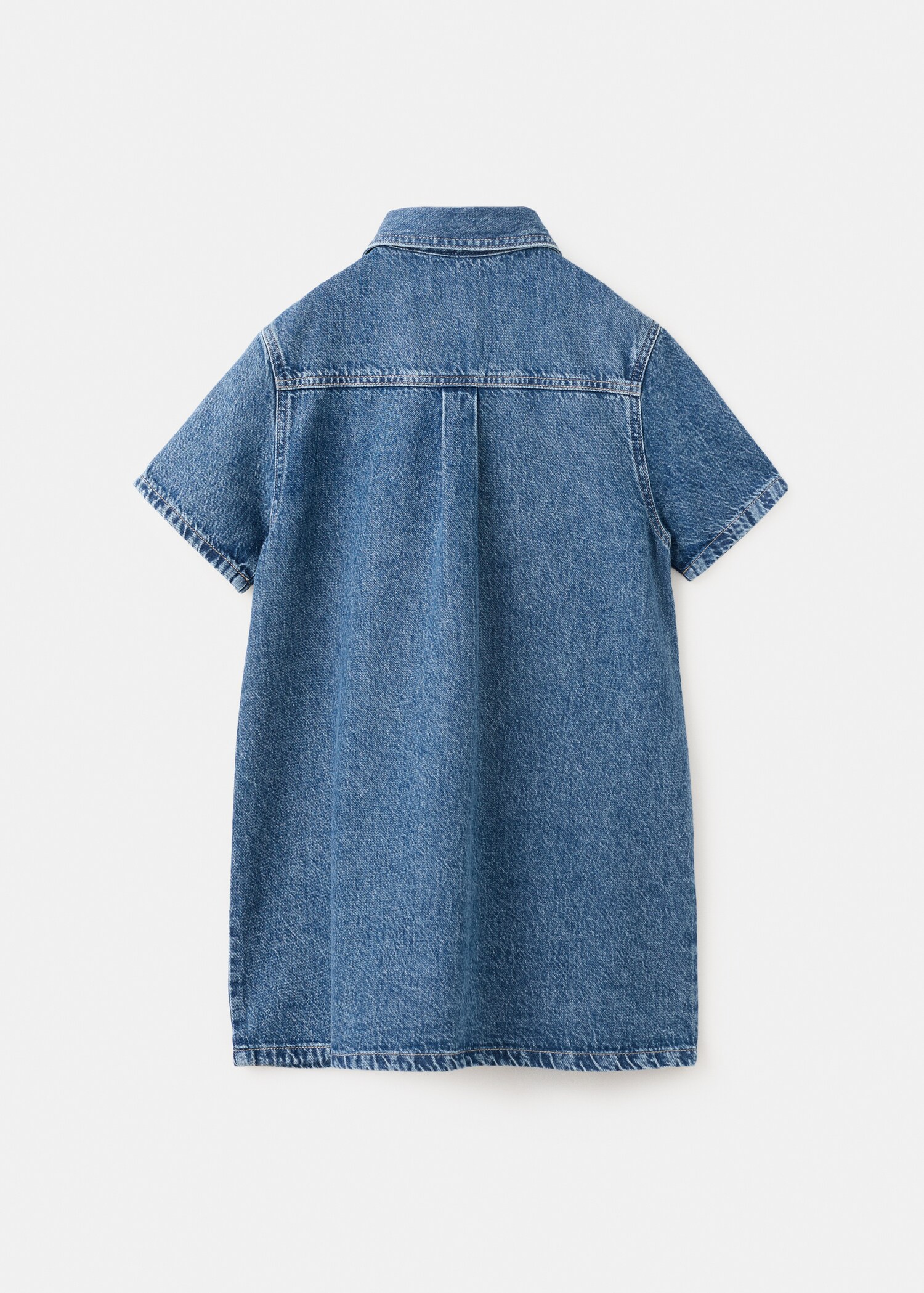 Robe en jean midi - Verso de l’article