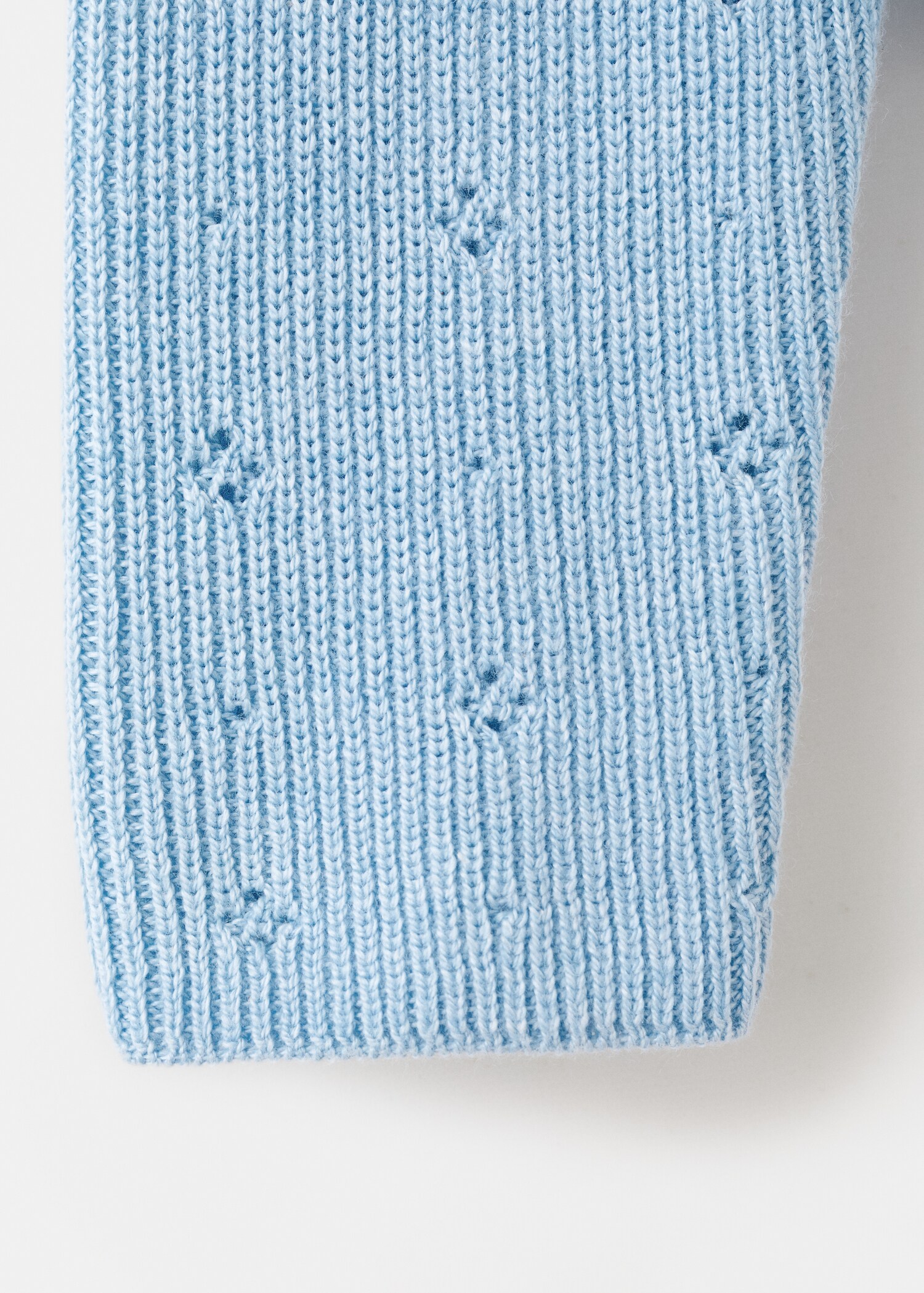 Cardigan de malha com pormenores rendados - Pormenor do artigo 0