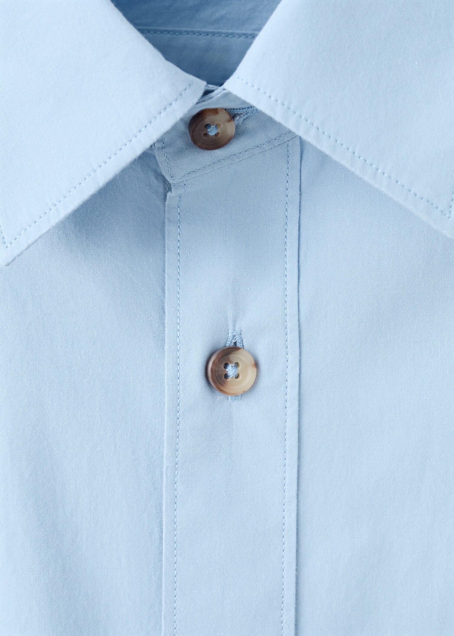 100% cotton relaxed-fit shirt - Details of the article 0