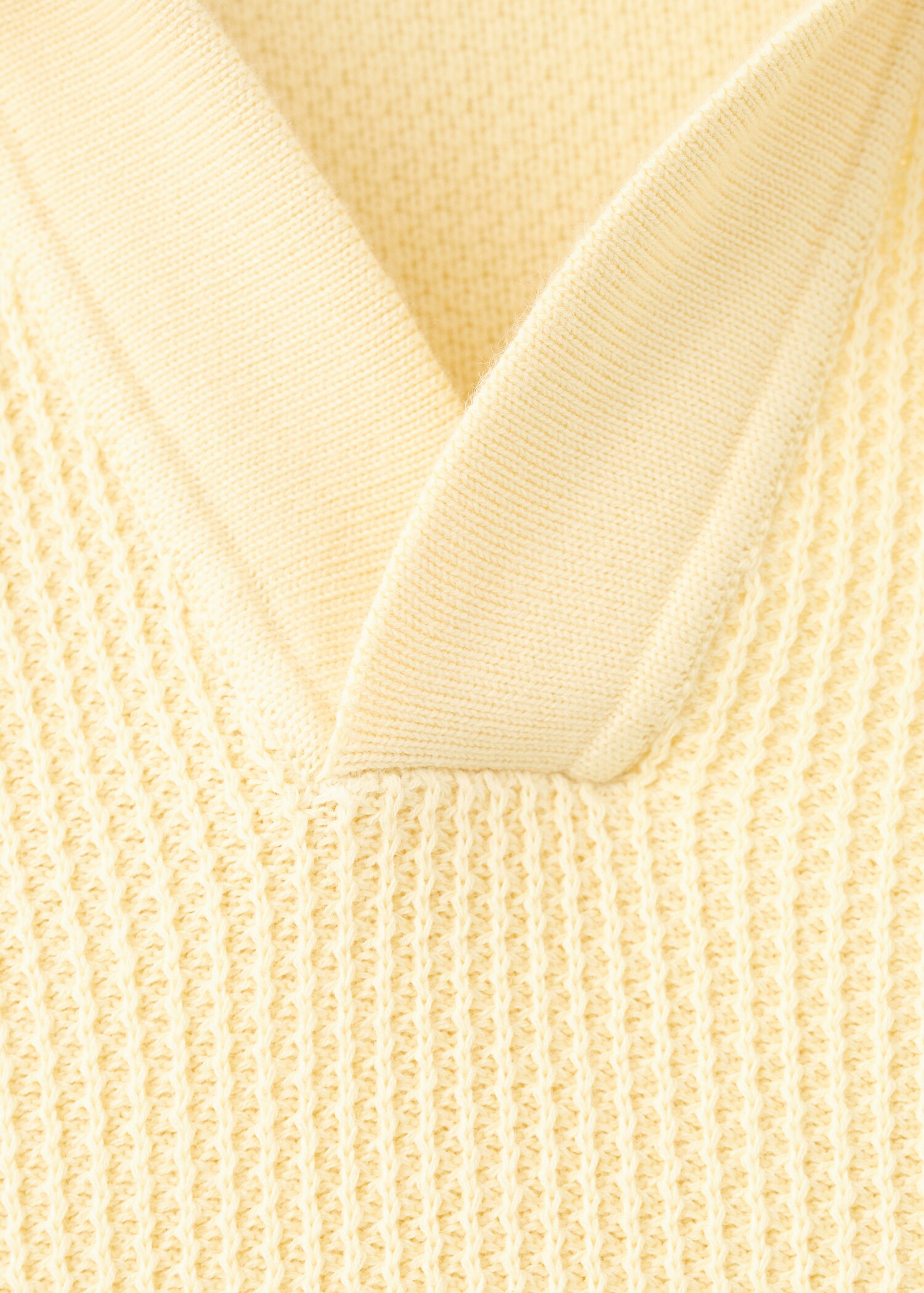 100% cotton knitted polo structure - Details of the article 0