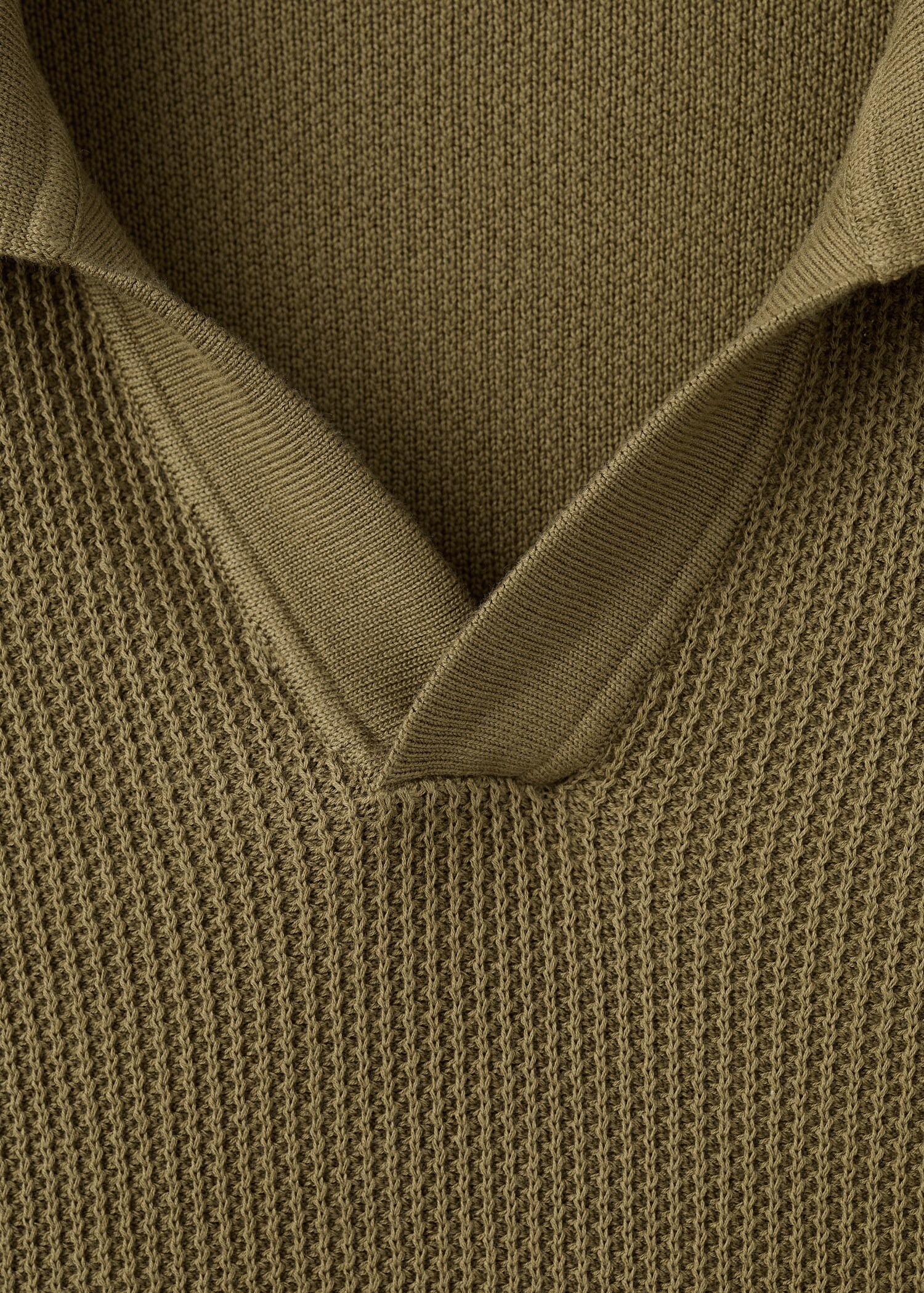100% cotton knitted polo structure - Details of the article 8