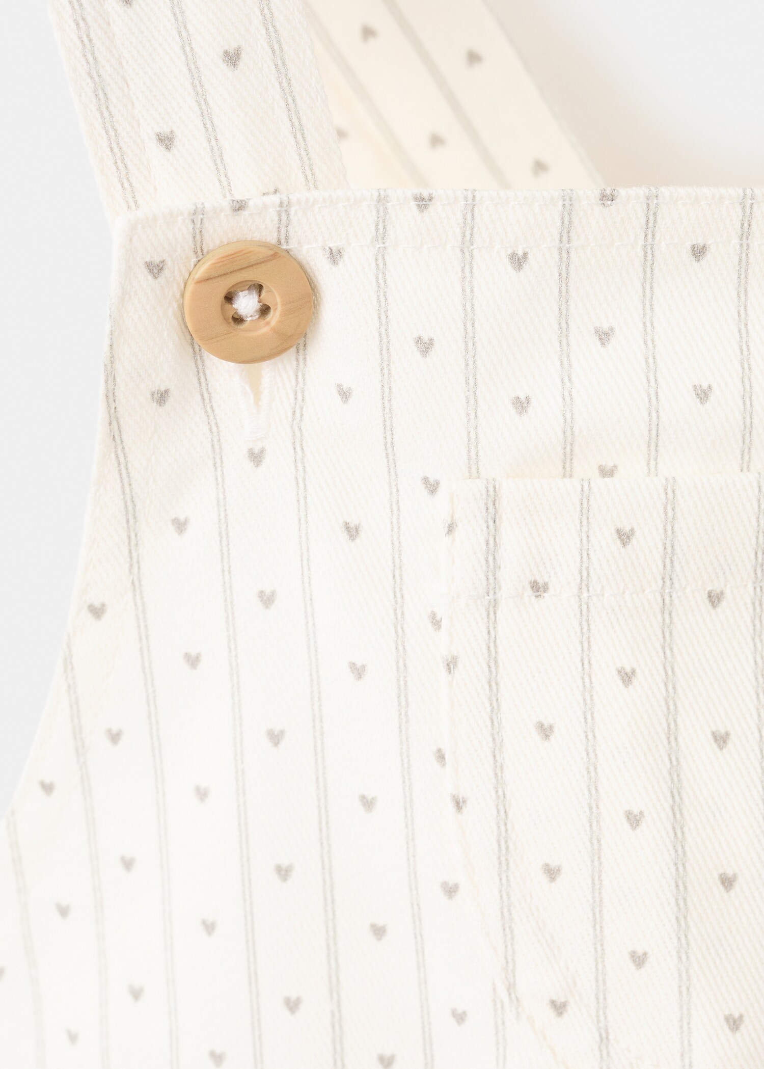 Denim dungarees stripes - Details of the article 8