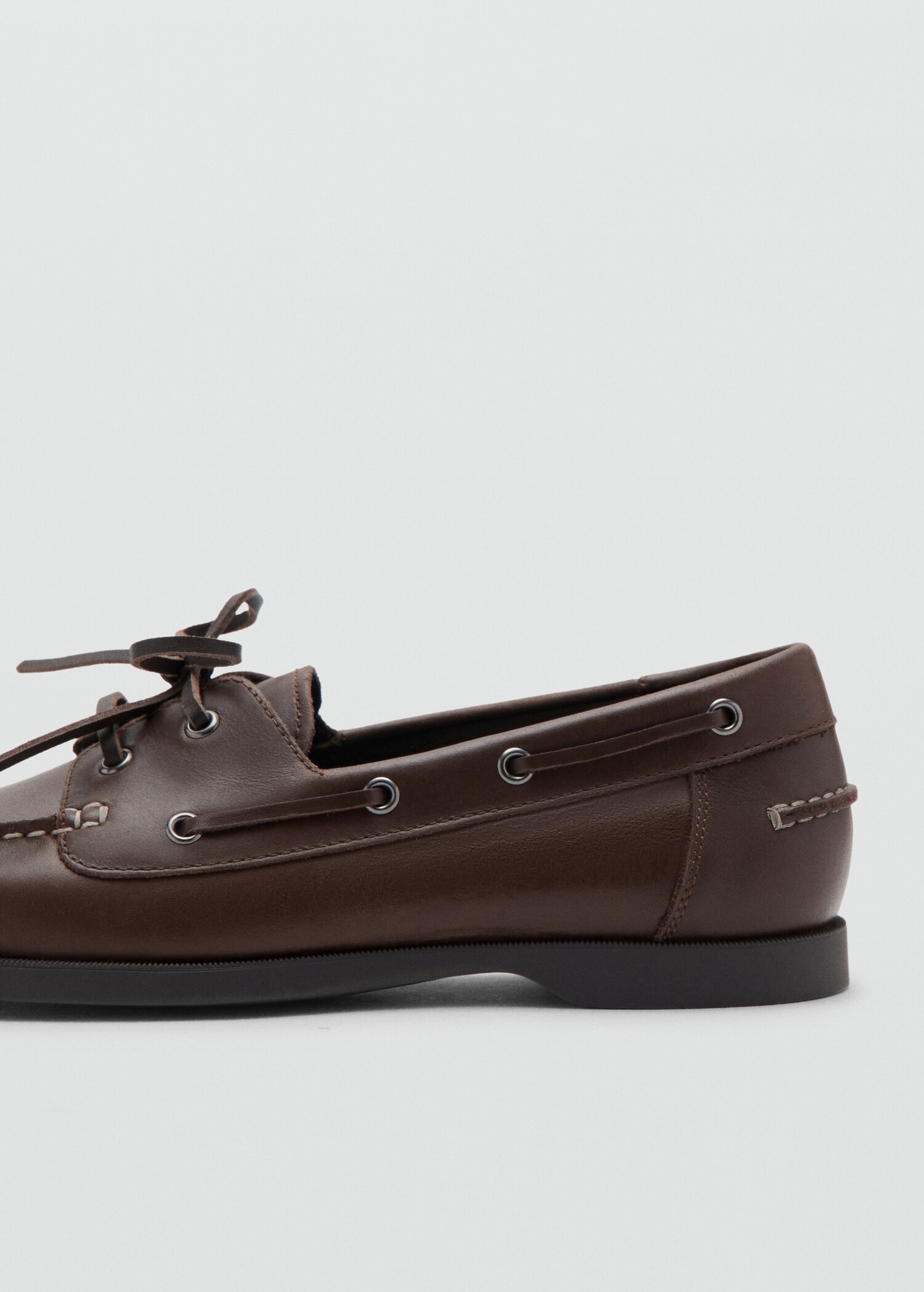 Leather nautical shoes - Details of the article 1
