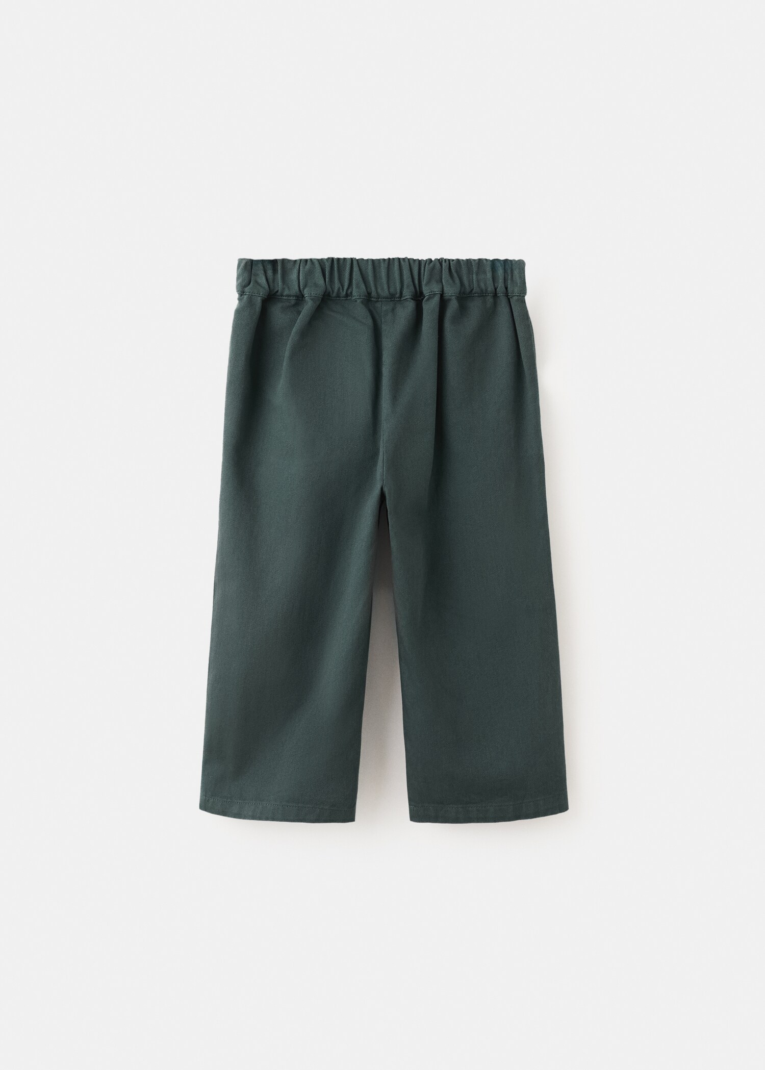 Pantalón palazzo algodón - Reverso del artículo