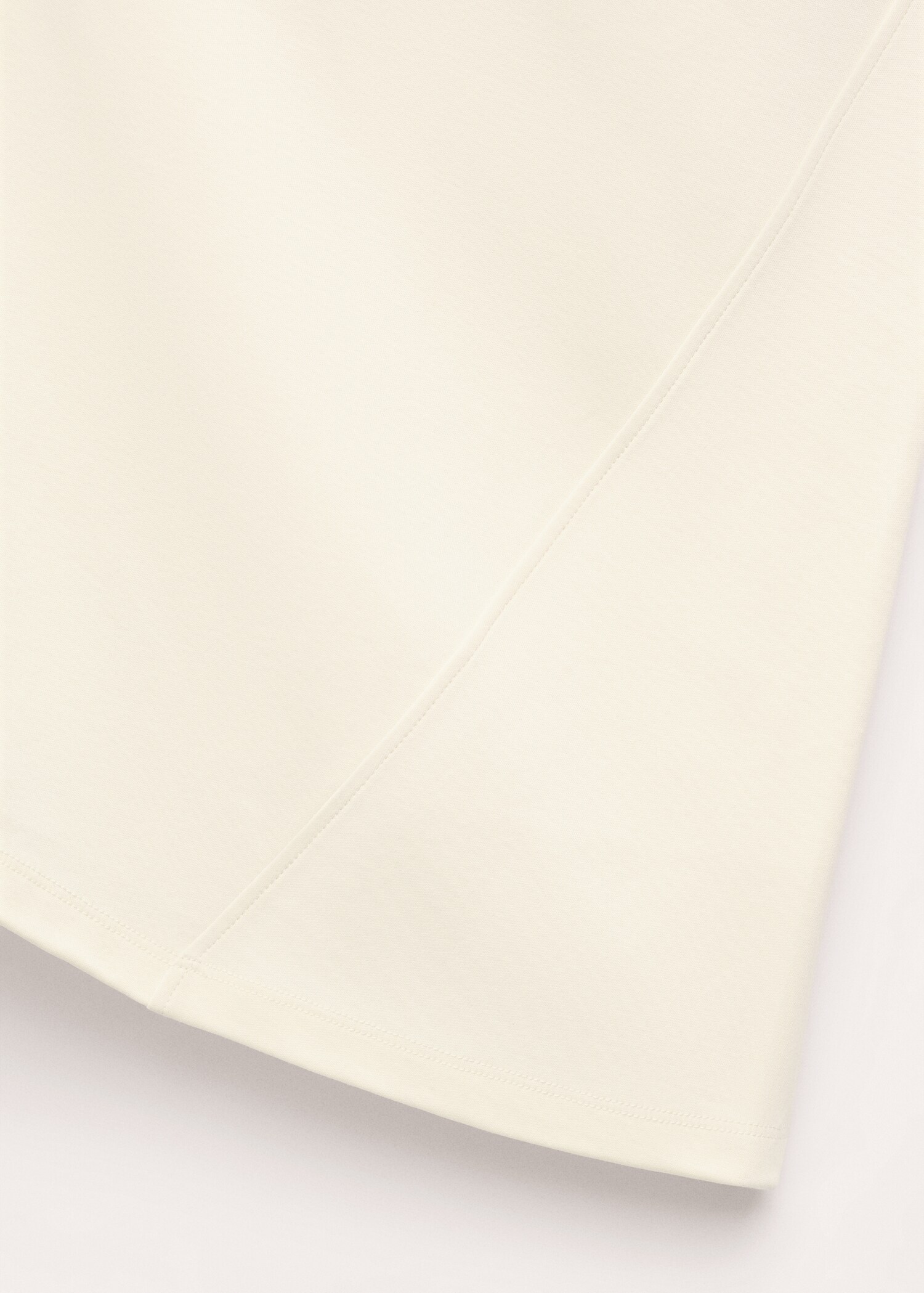 T-shirt coton bas asymétrique - Détail de l'article 0