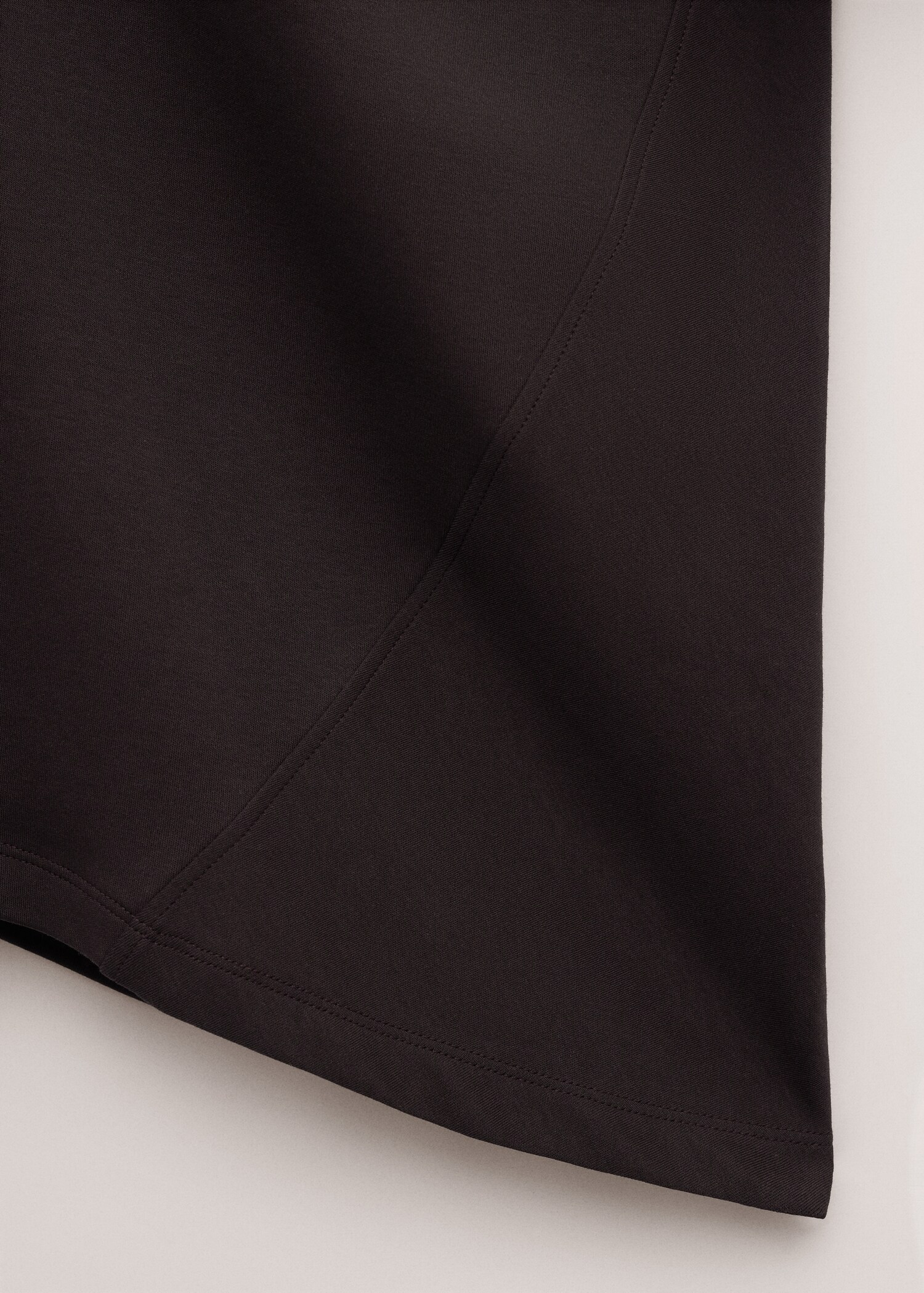 T-shirt coton bas asymétrique - Détail de l'article 0