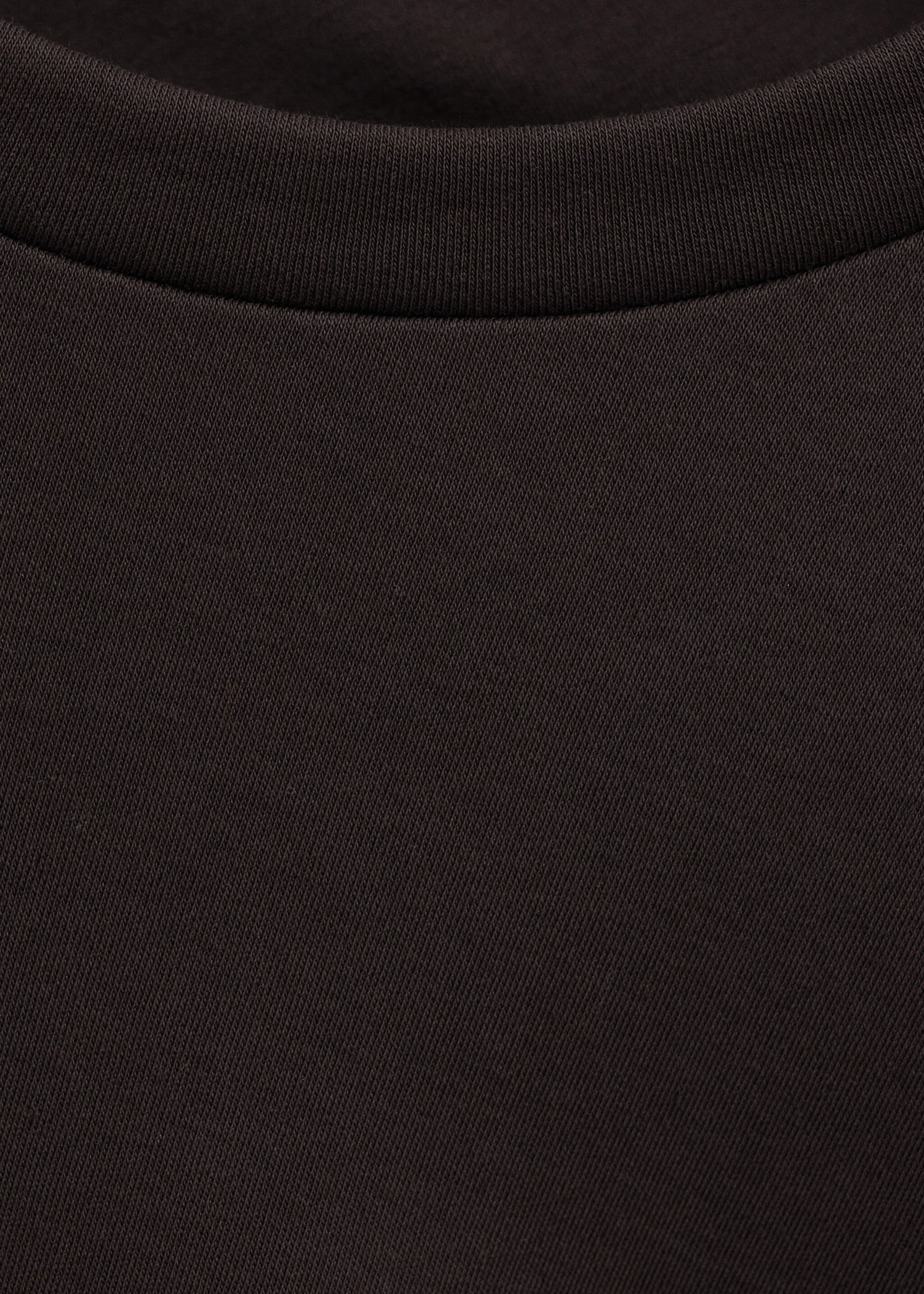 T-shirt coton bas asymétrique - Détail de l'article 8, Lie de vin. Ref: 27094441-00.