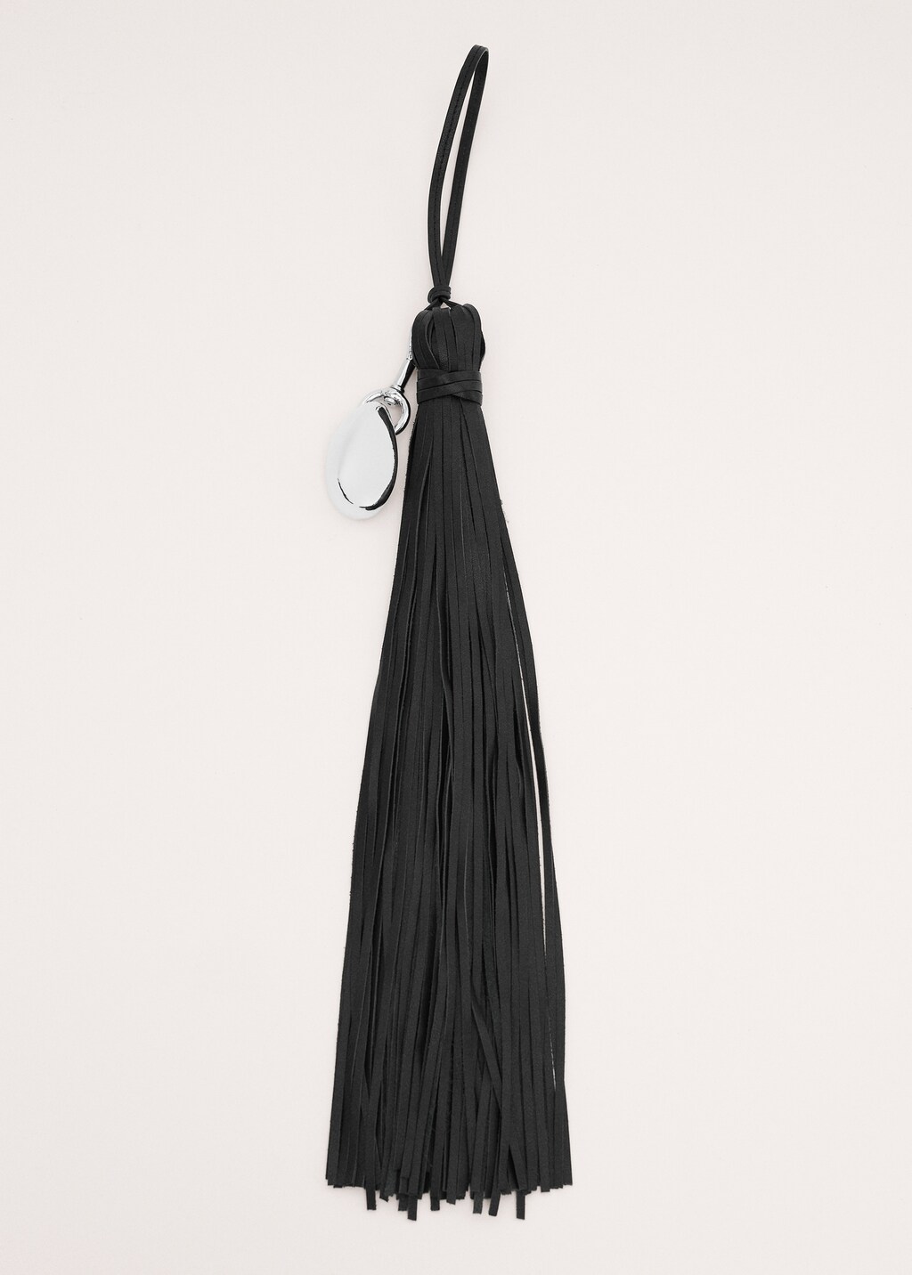 100% leather fringe keychain - image 2