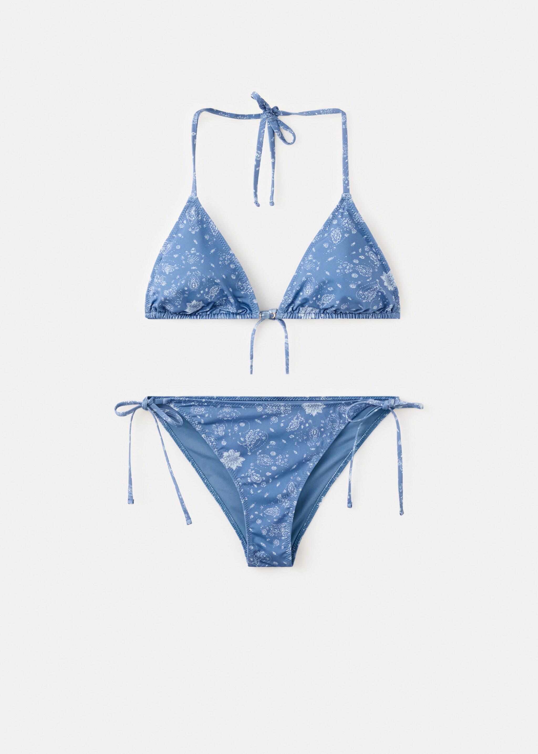 Bikini wavy - Article sans modèle, Bleu. Ref: 27094767-00.