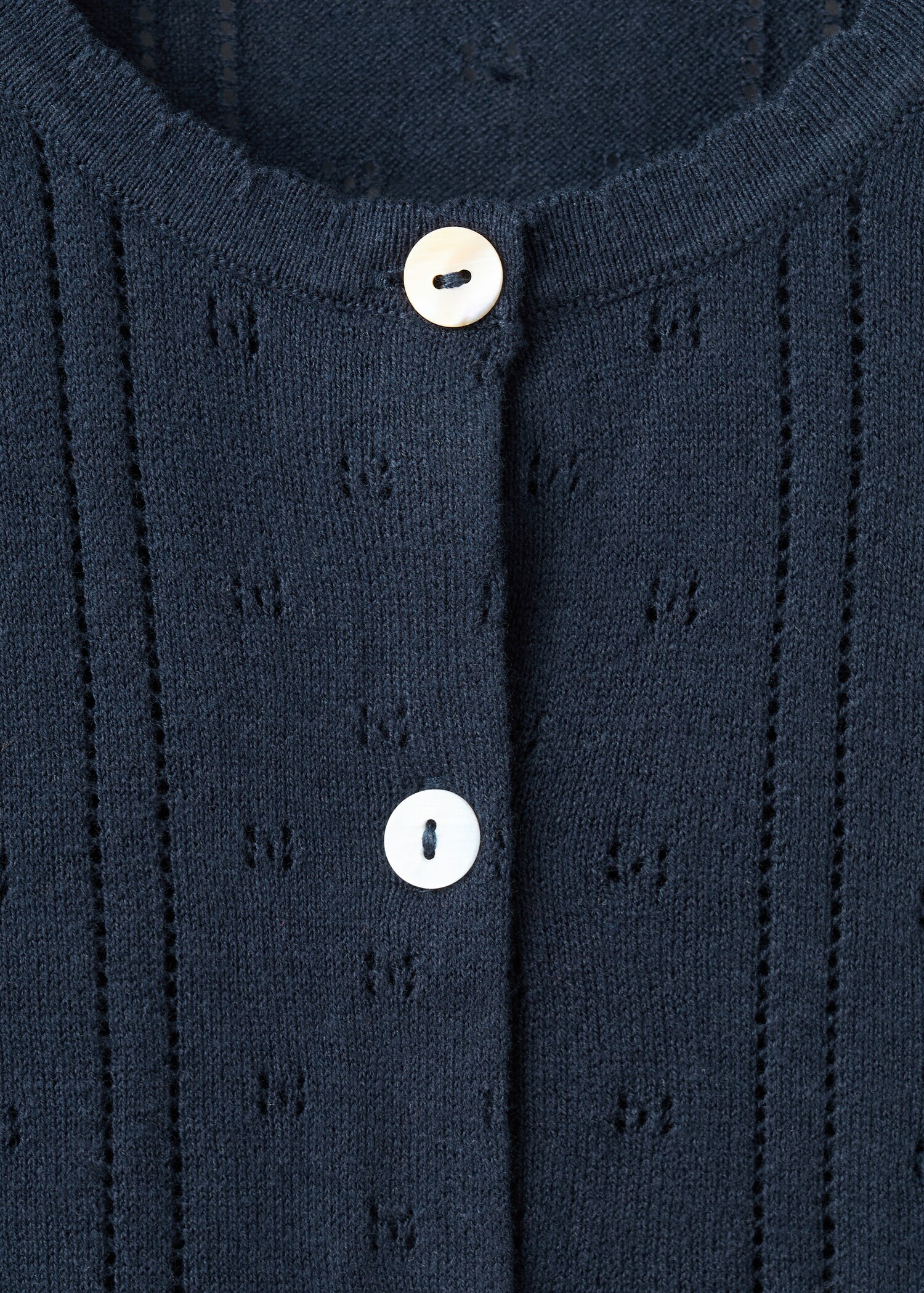 Openwork knit cardigan - Details of the article 8