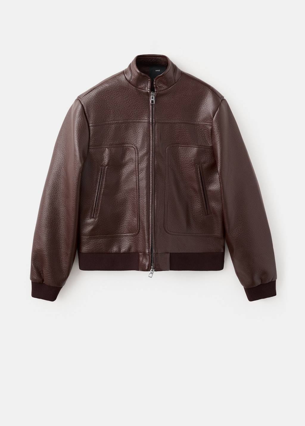 Collarless jacket with pockets - image 5