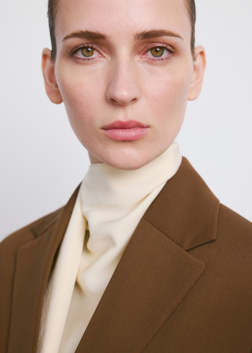 Mango Straight blazer with flap pockets
