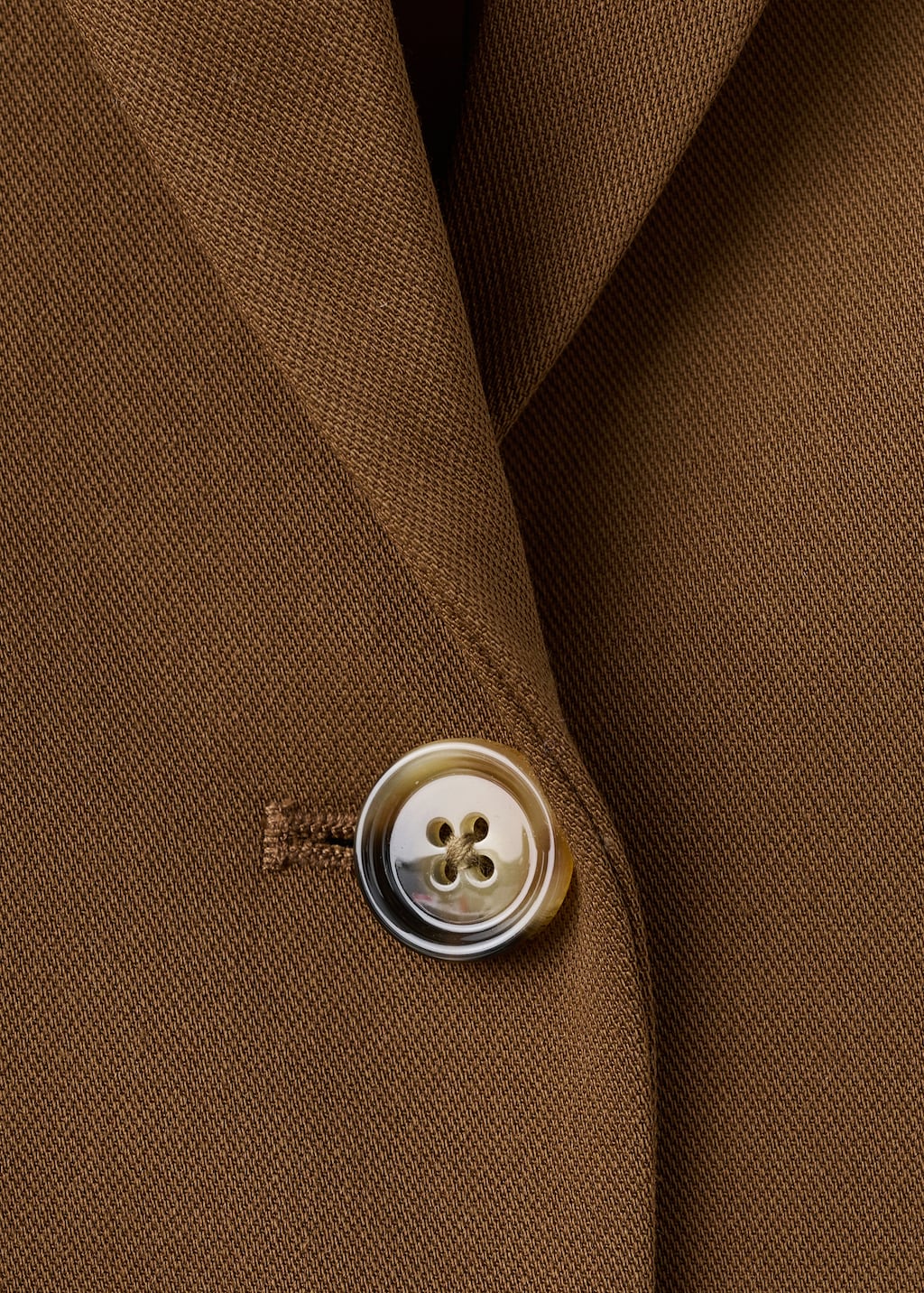 Mango Straight blazer with flap pockets