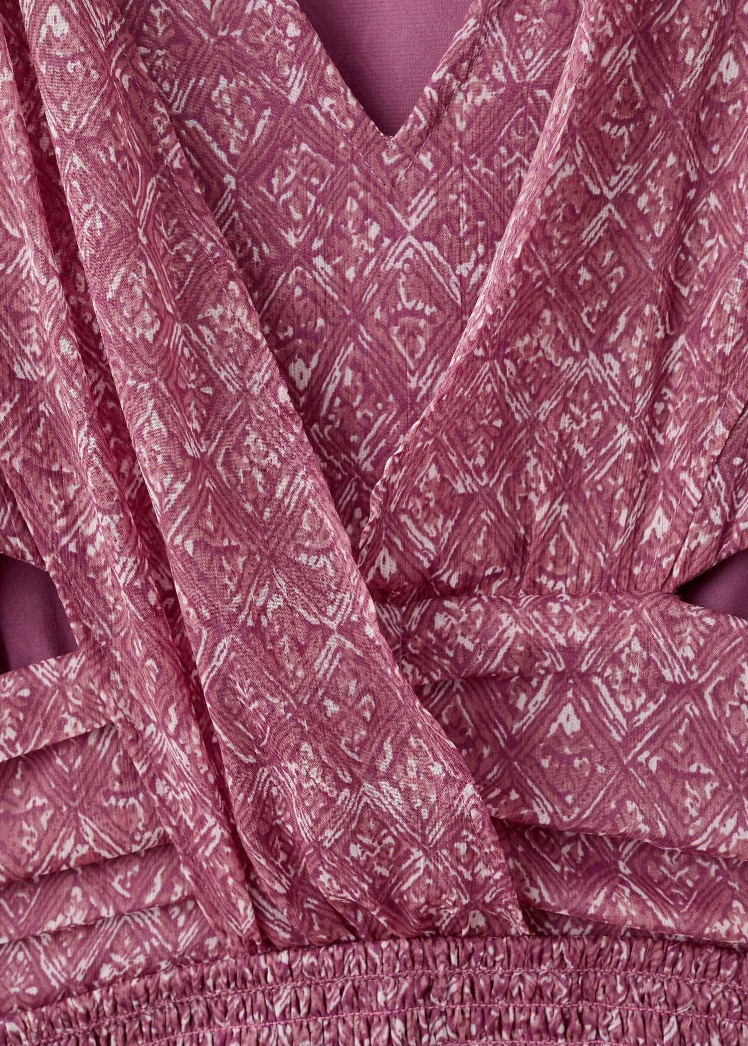 Ruffled printed dress - Details of the article 8