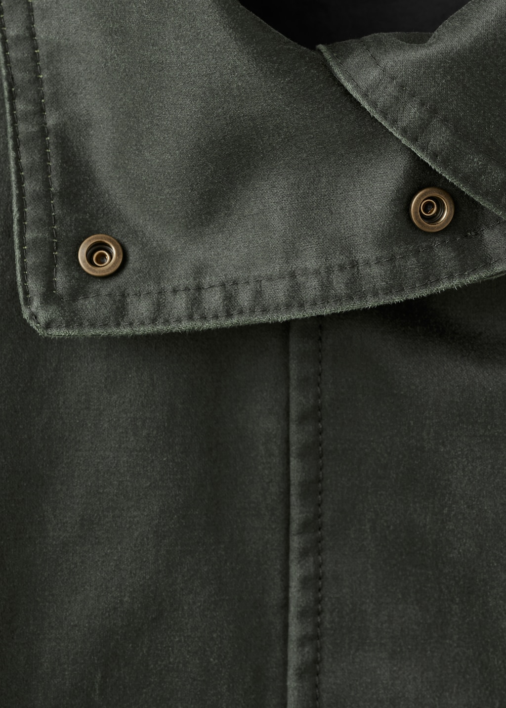 Funnel neck parka with pockets - image 5