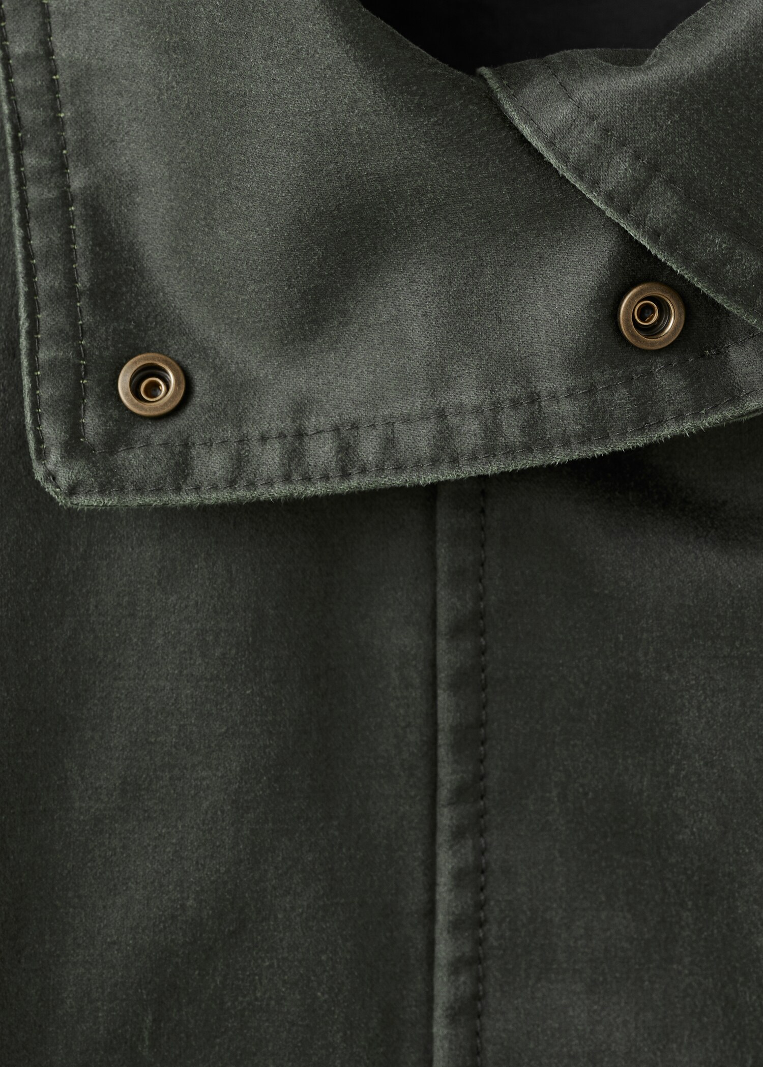 Funnel neck parka with pockets - Details of the article 0