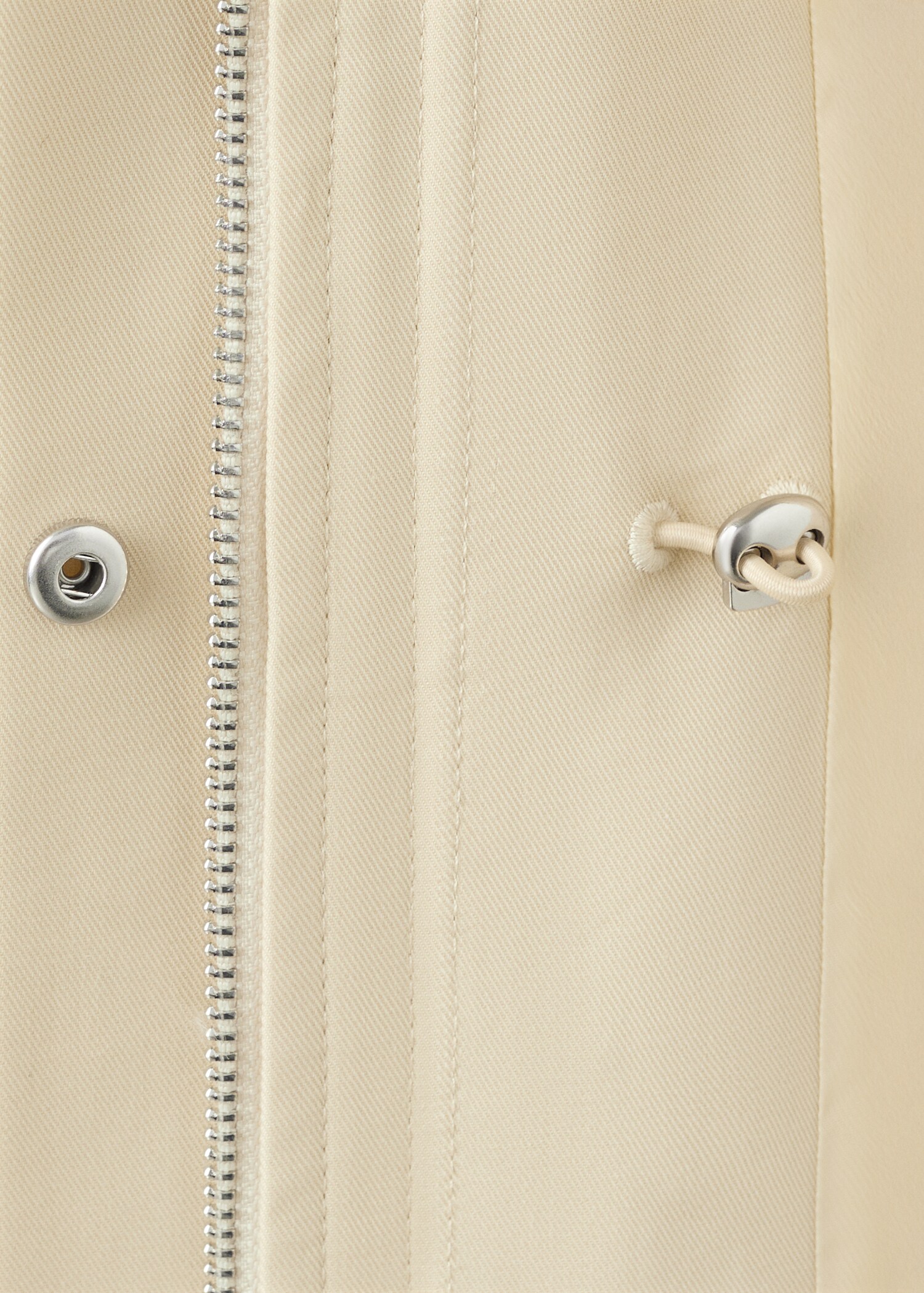 Parka jean oversize avec poches - Détail de l'article 0