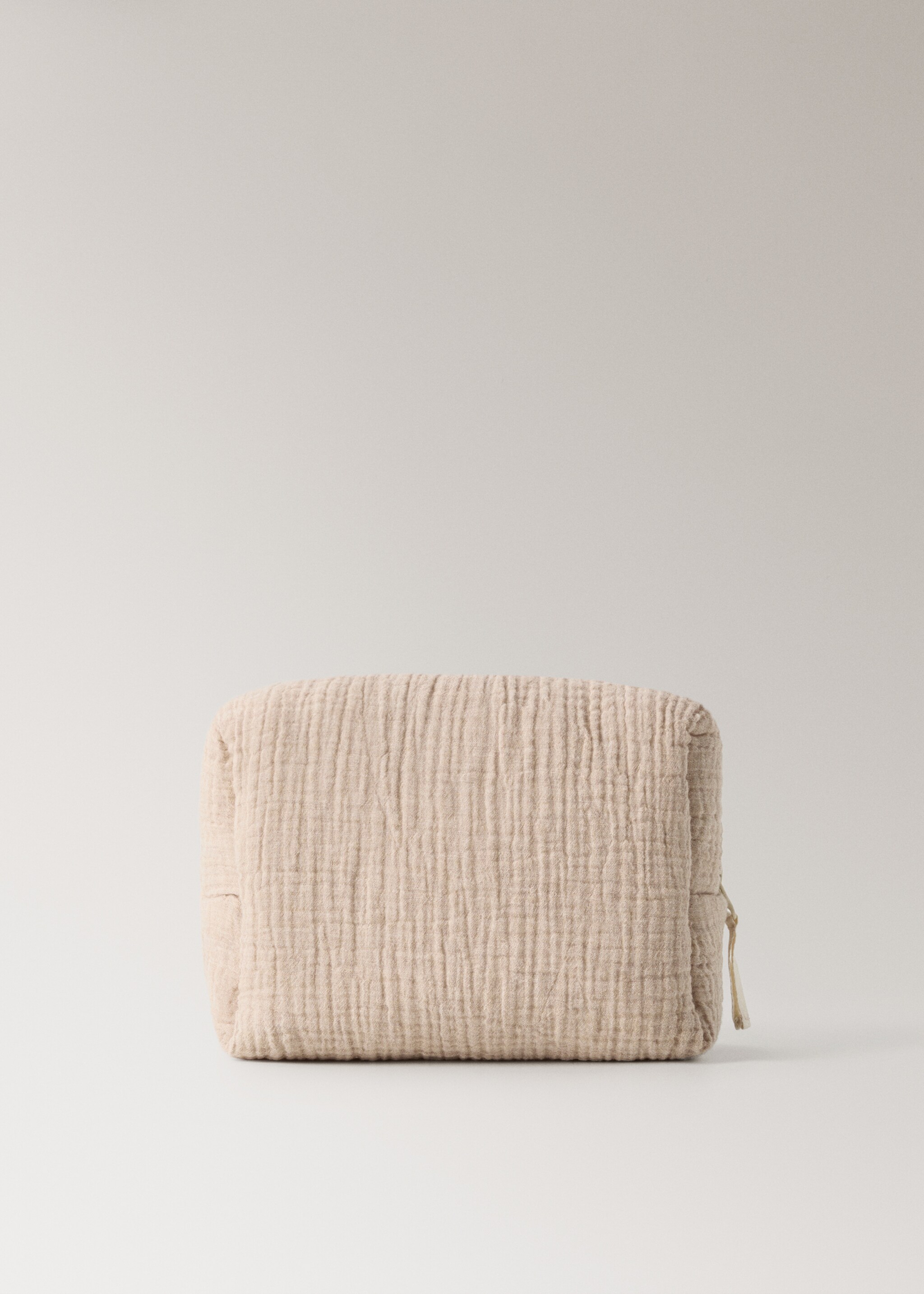 Children's cotton gauze toiletry bag - Article without model, Beige. Ref: 27094786-00.